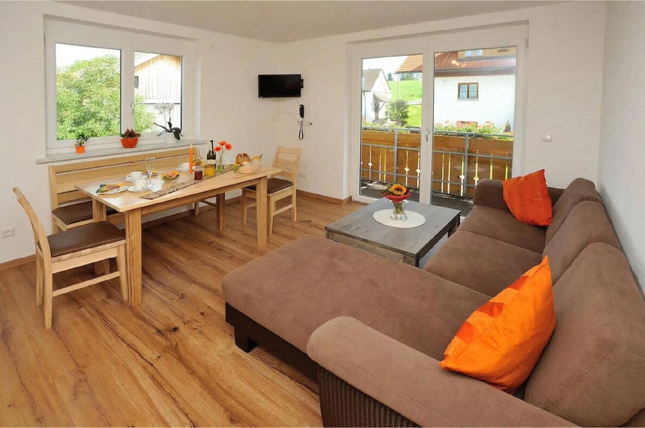 Living room in Ferienhof Bitschnau