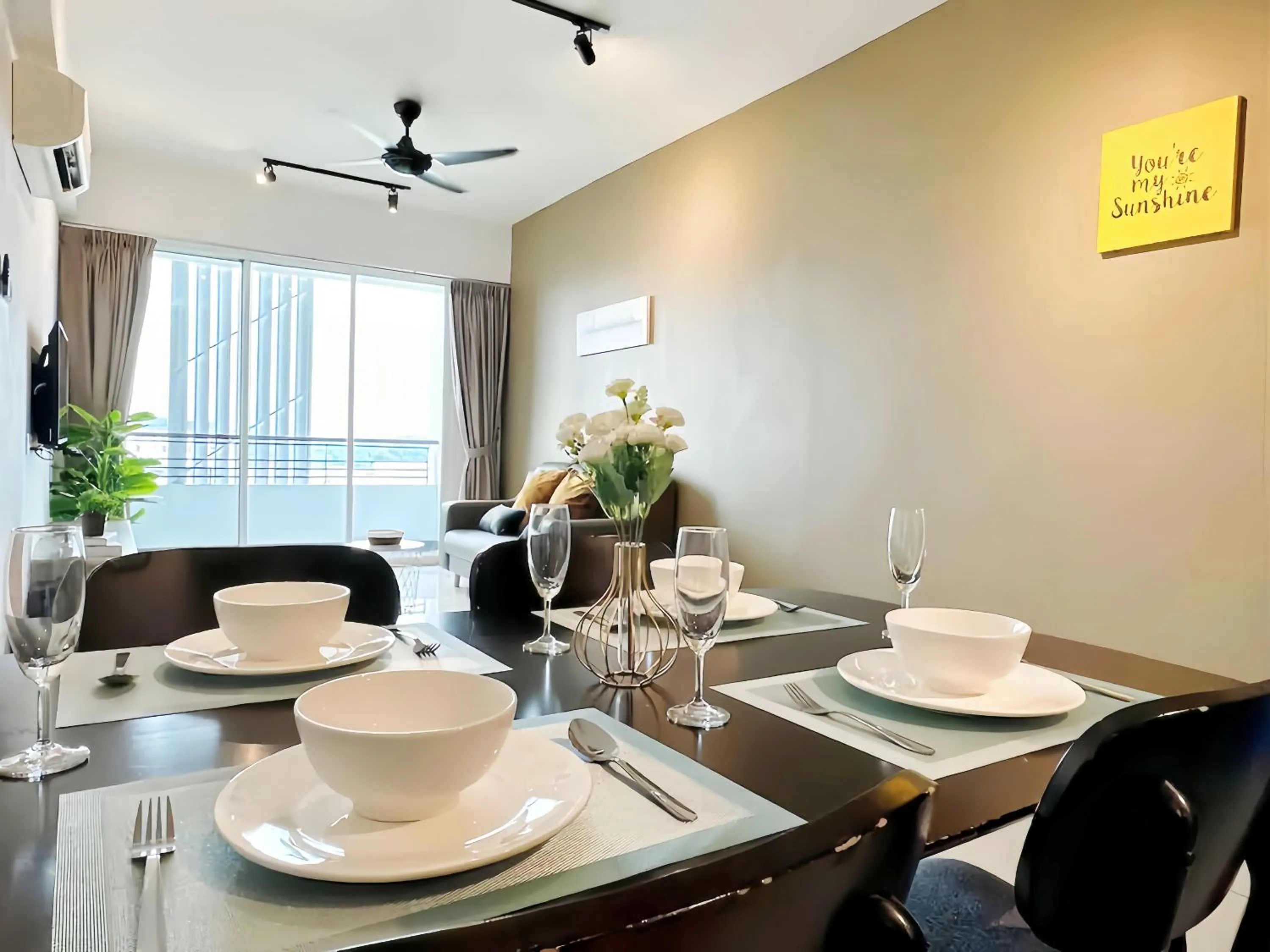 Living room in The Majestic Ipoh