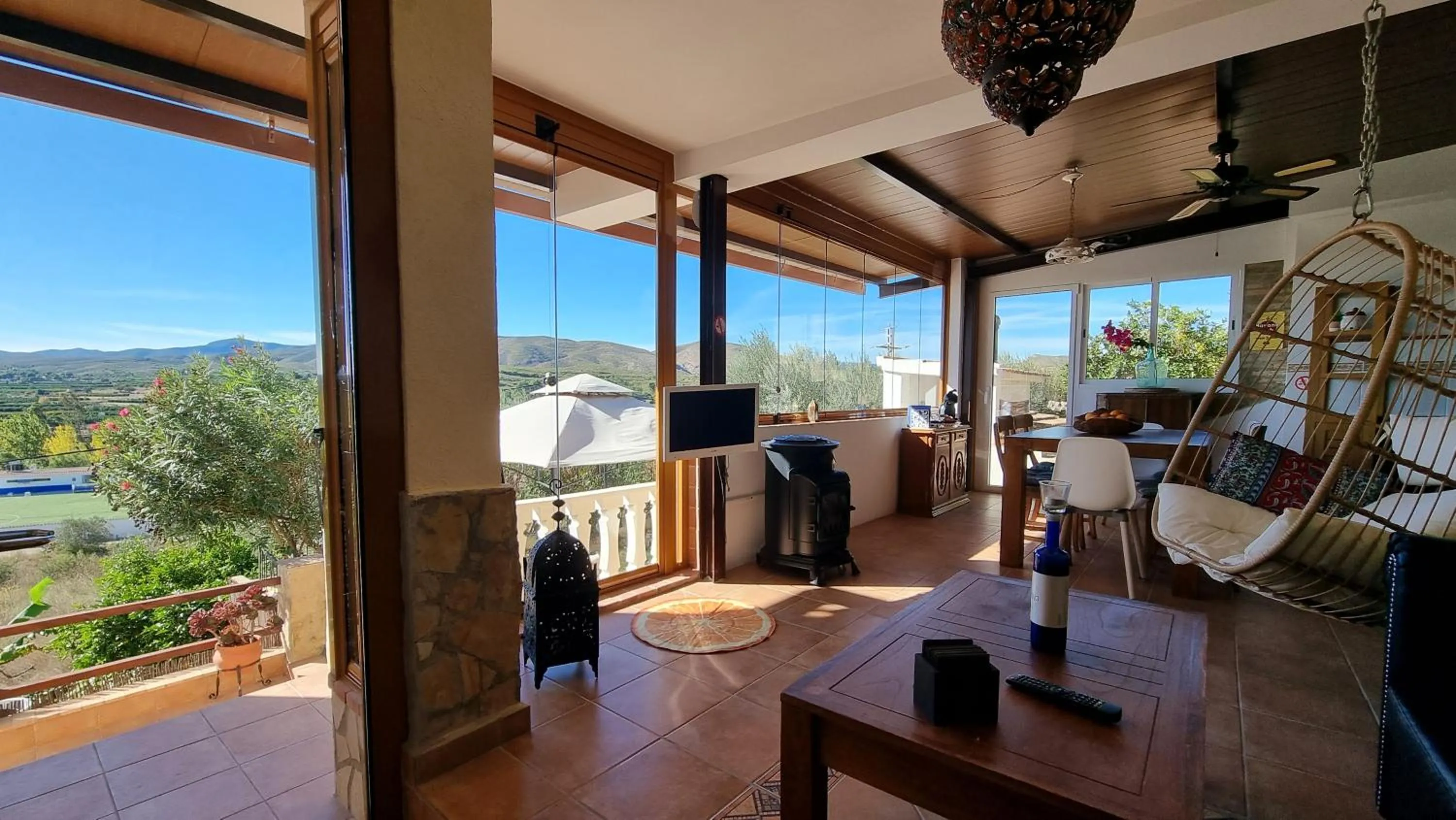 Living room in Casa Rural Buenavista Pedralba