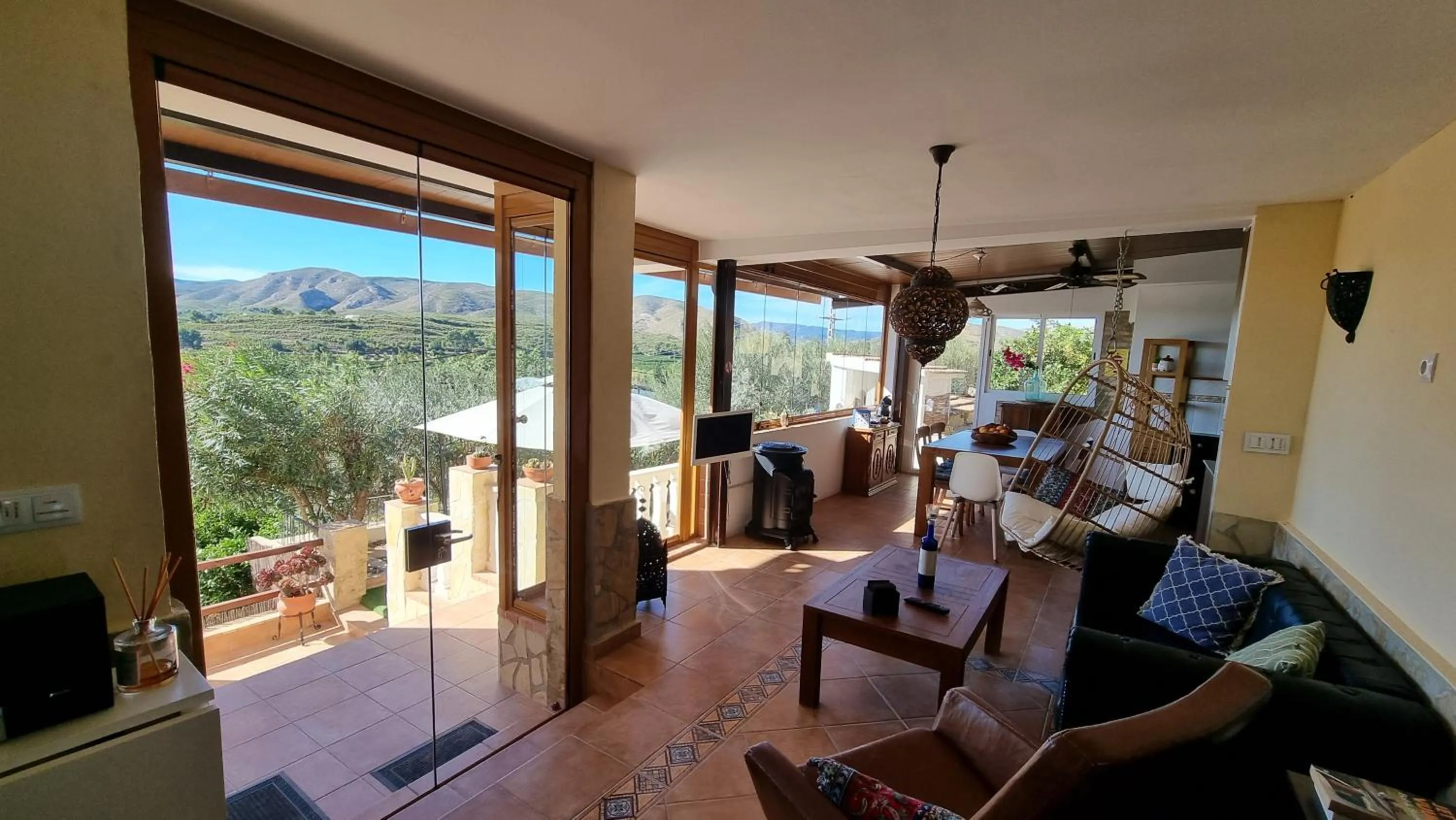 Natural landscape in Casa Rural Buenavista Pedralba