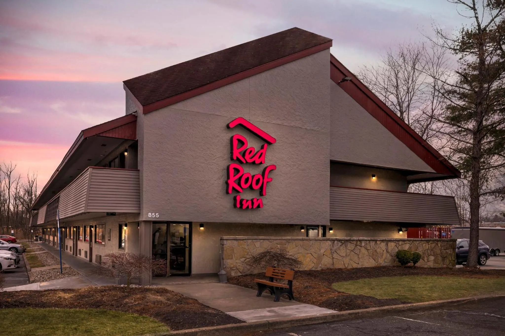 Facade/entrance in Red Roof Inn Parsippany