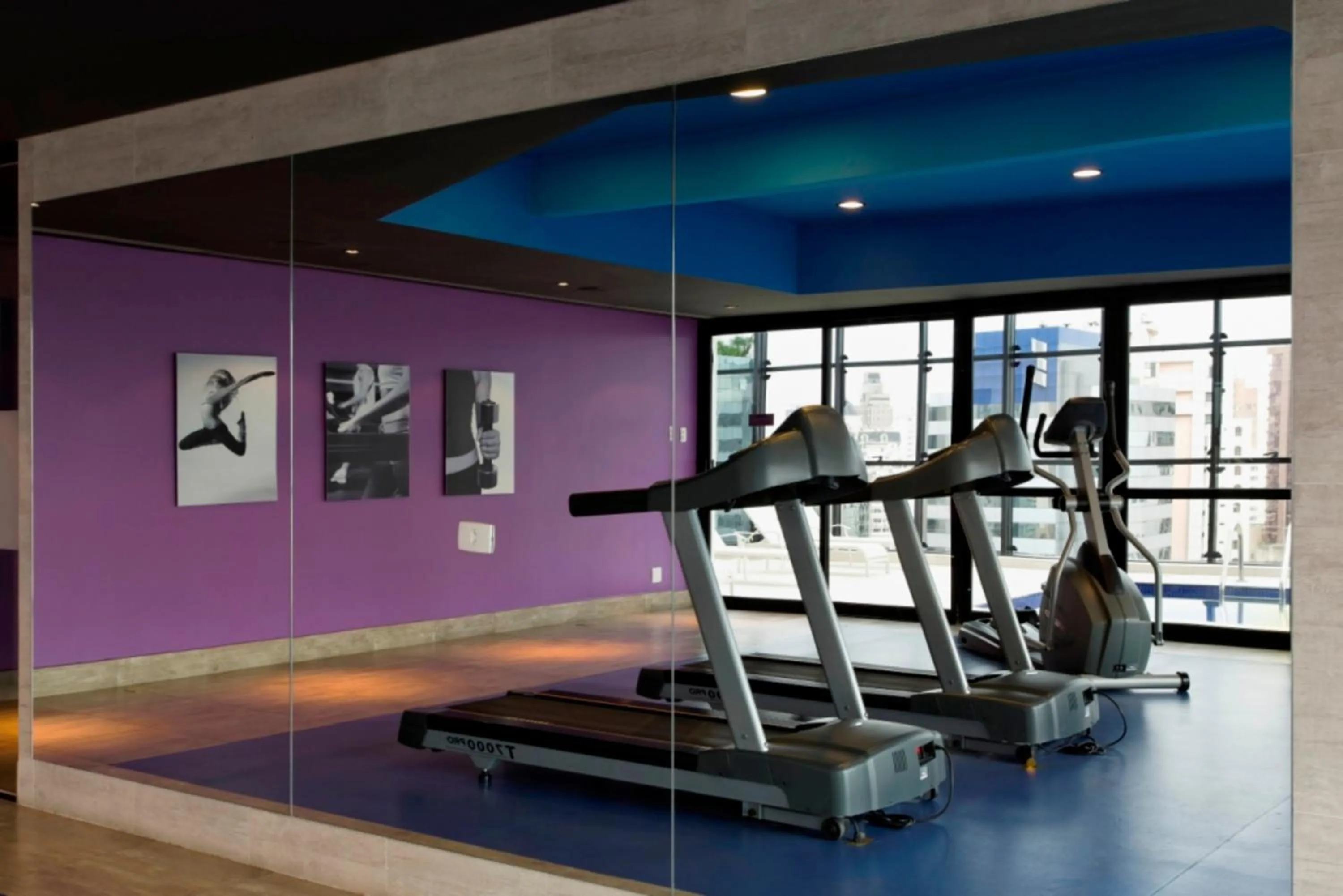 Fitness centre/facilities in Address São Paulo Faria Lima by Intercity