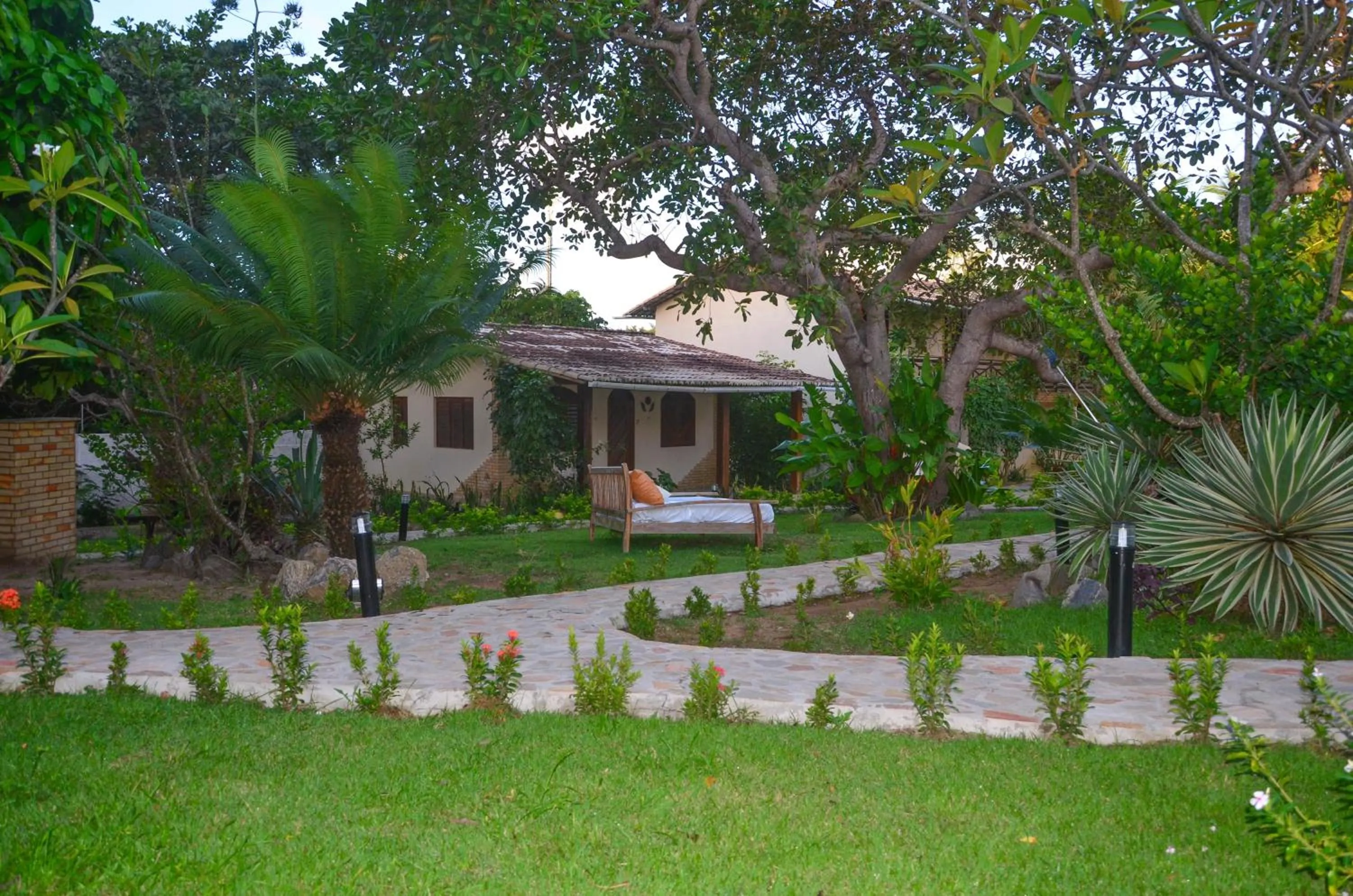 Garden in Pousada Sol e Luna