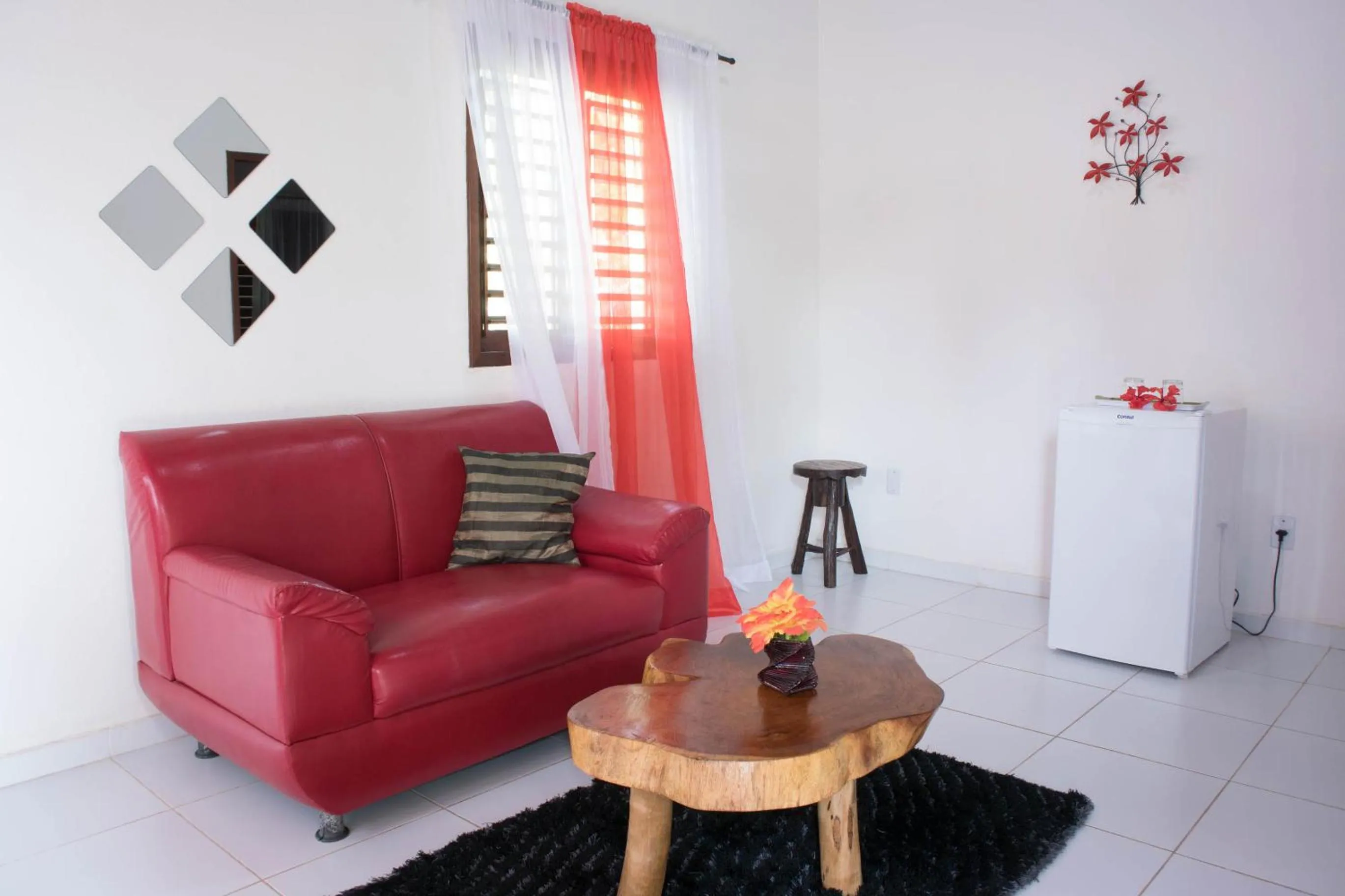 Living room in Pousada Sol e Luna