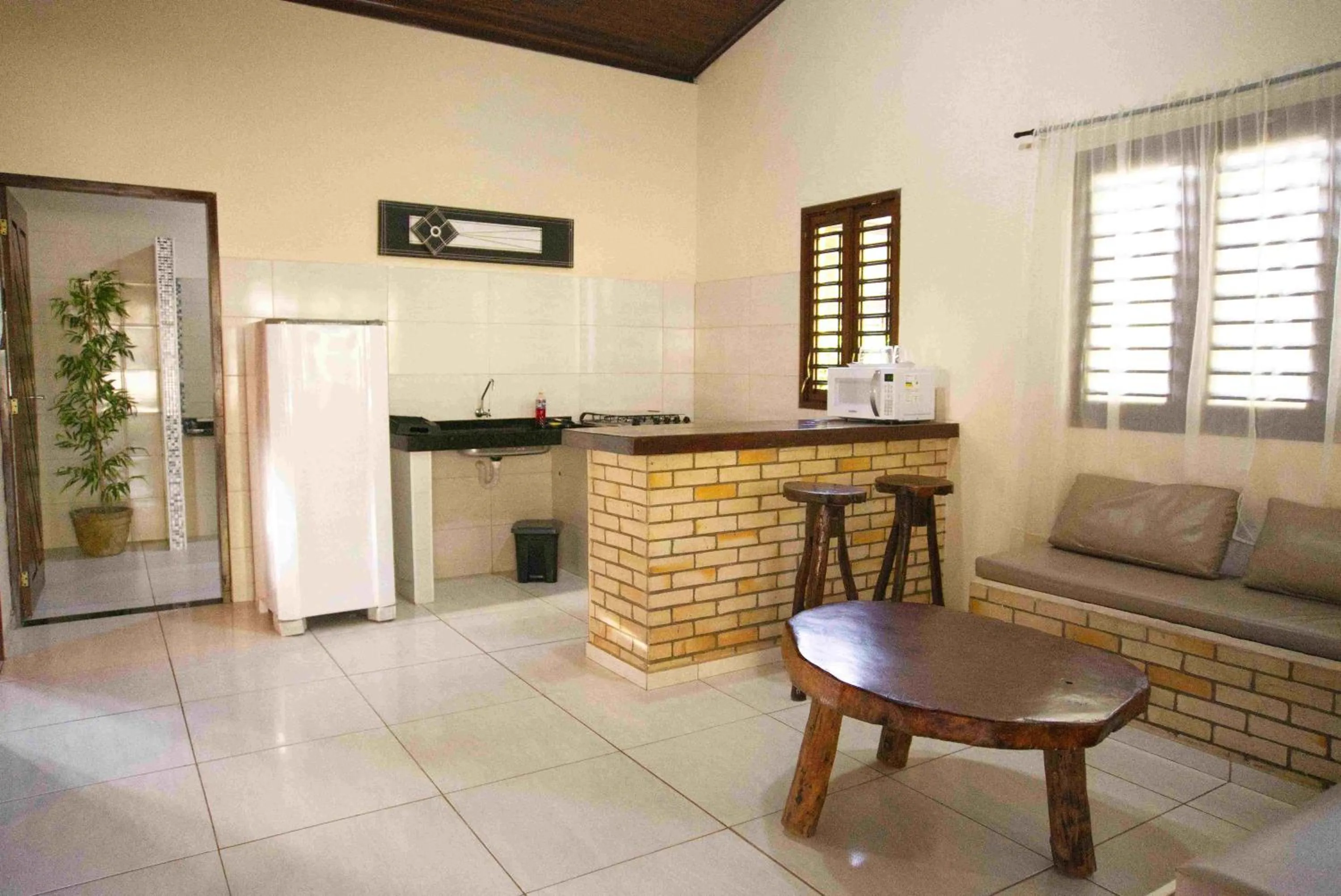 Living room in Pousada Sol e Luna