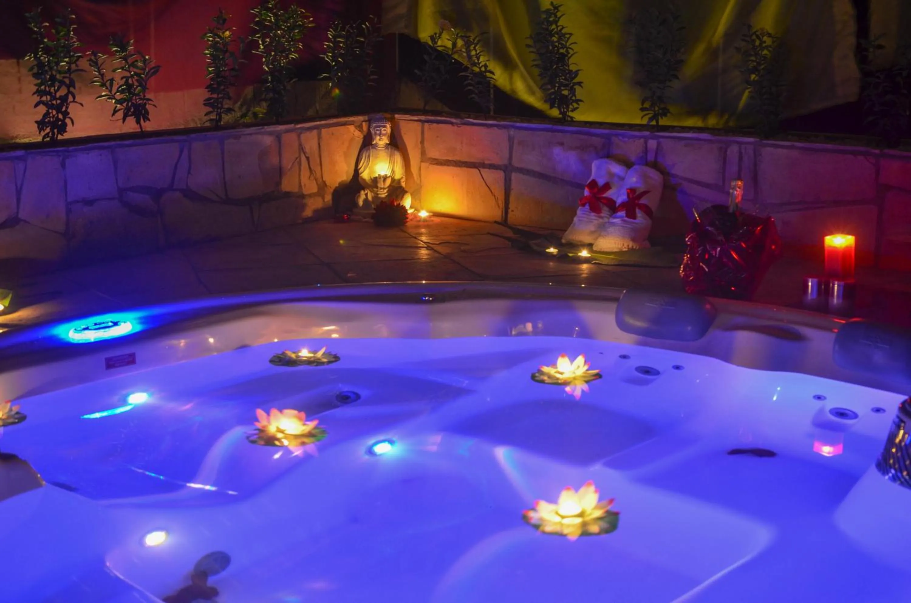 Hot Tub in Pousada Sol e Luna