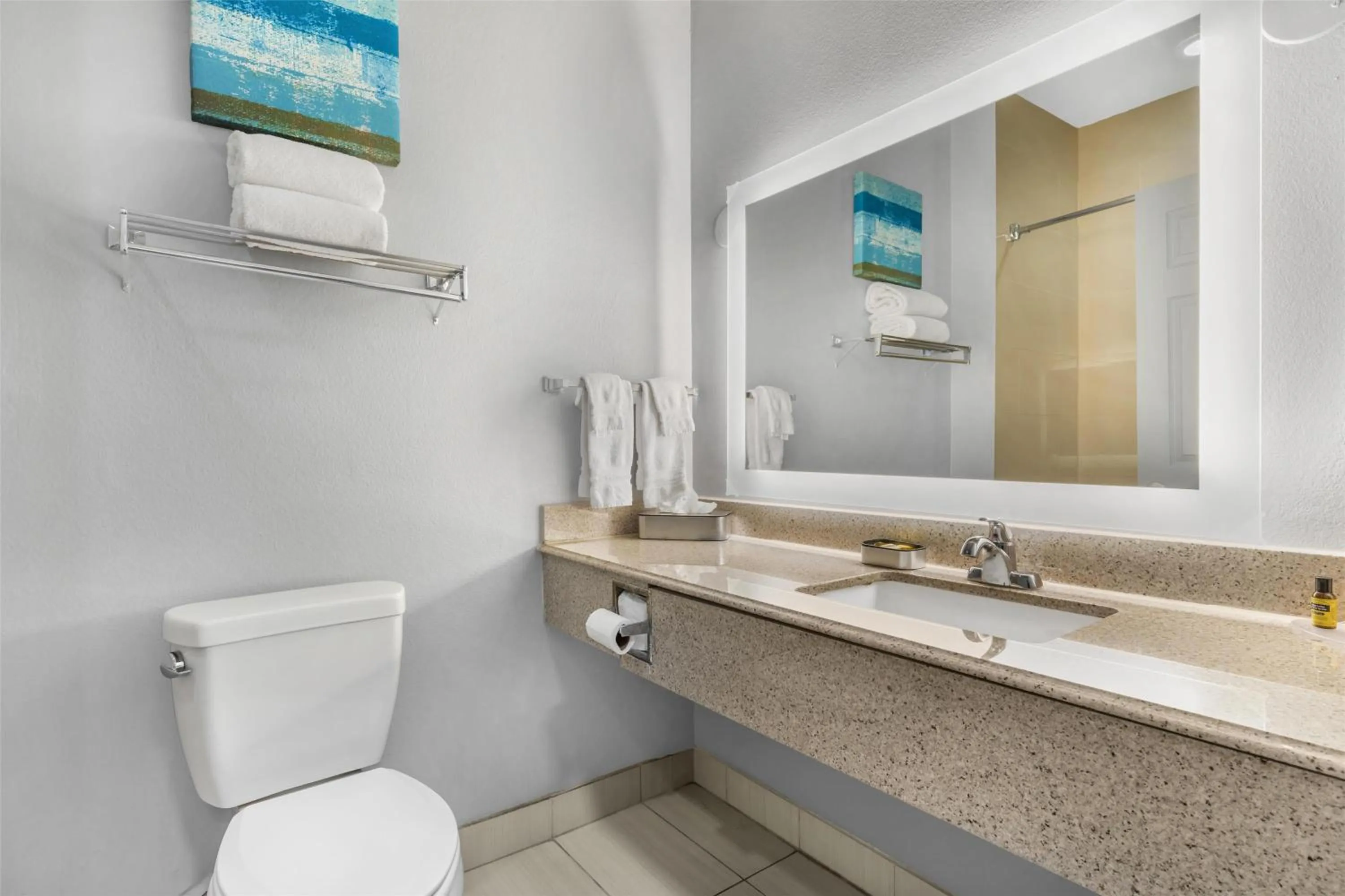 Bathroom in Best Western Plus Fort Worth Forest Hill Inn & Suites