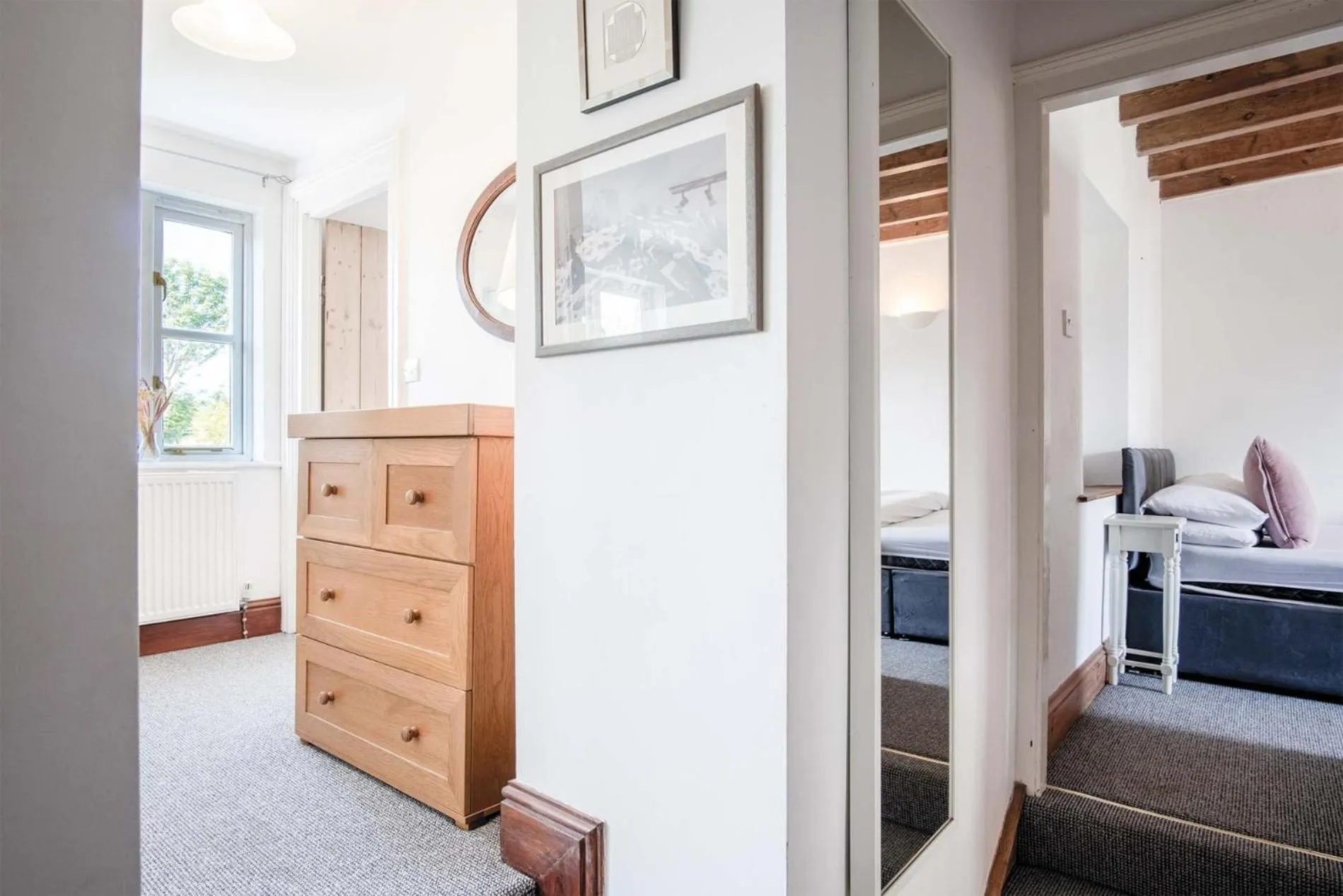 Floor plan, Bed in Angle Adventures - 4 Bedroom Cottage - Angle