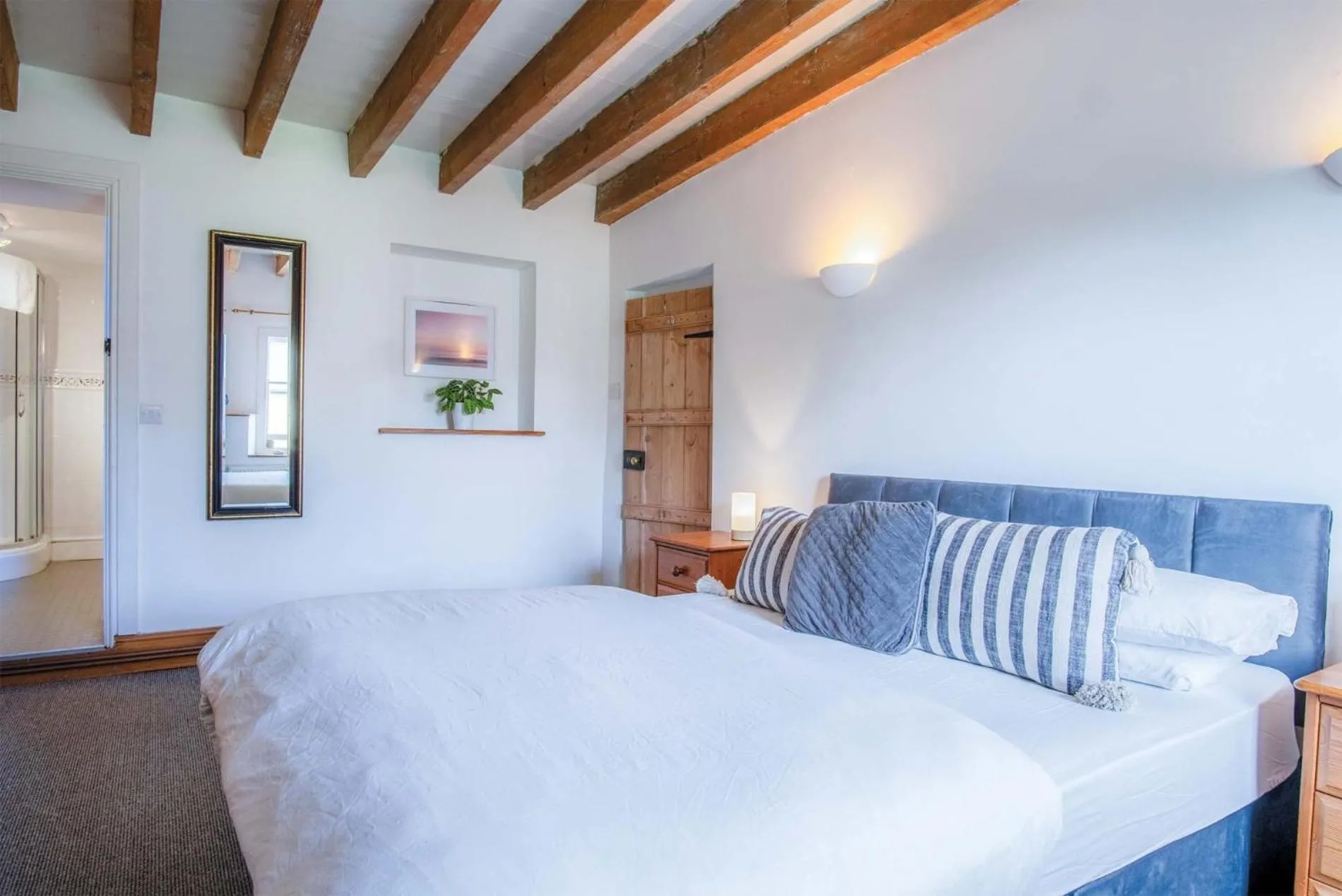 Floor plan, Bed in Angle Adventures - 4 Bedroom Cottage - Angle