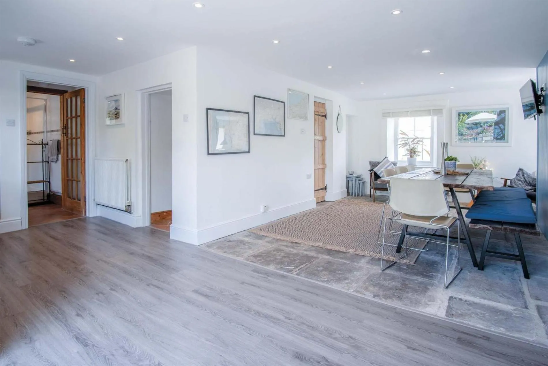 Floor plan in Angle Adventures - 4 Bedroom Cottage - Angle