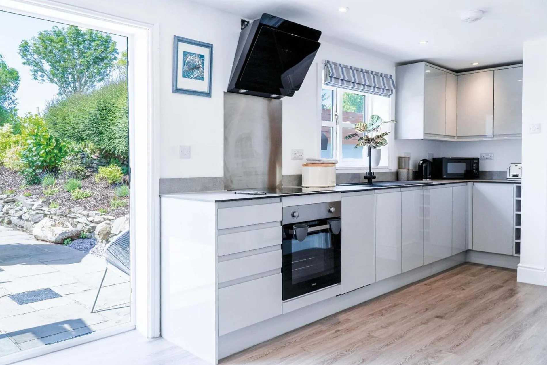 Floor plan in Angle Adventures - 4 Bedroom Cottage - Angle