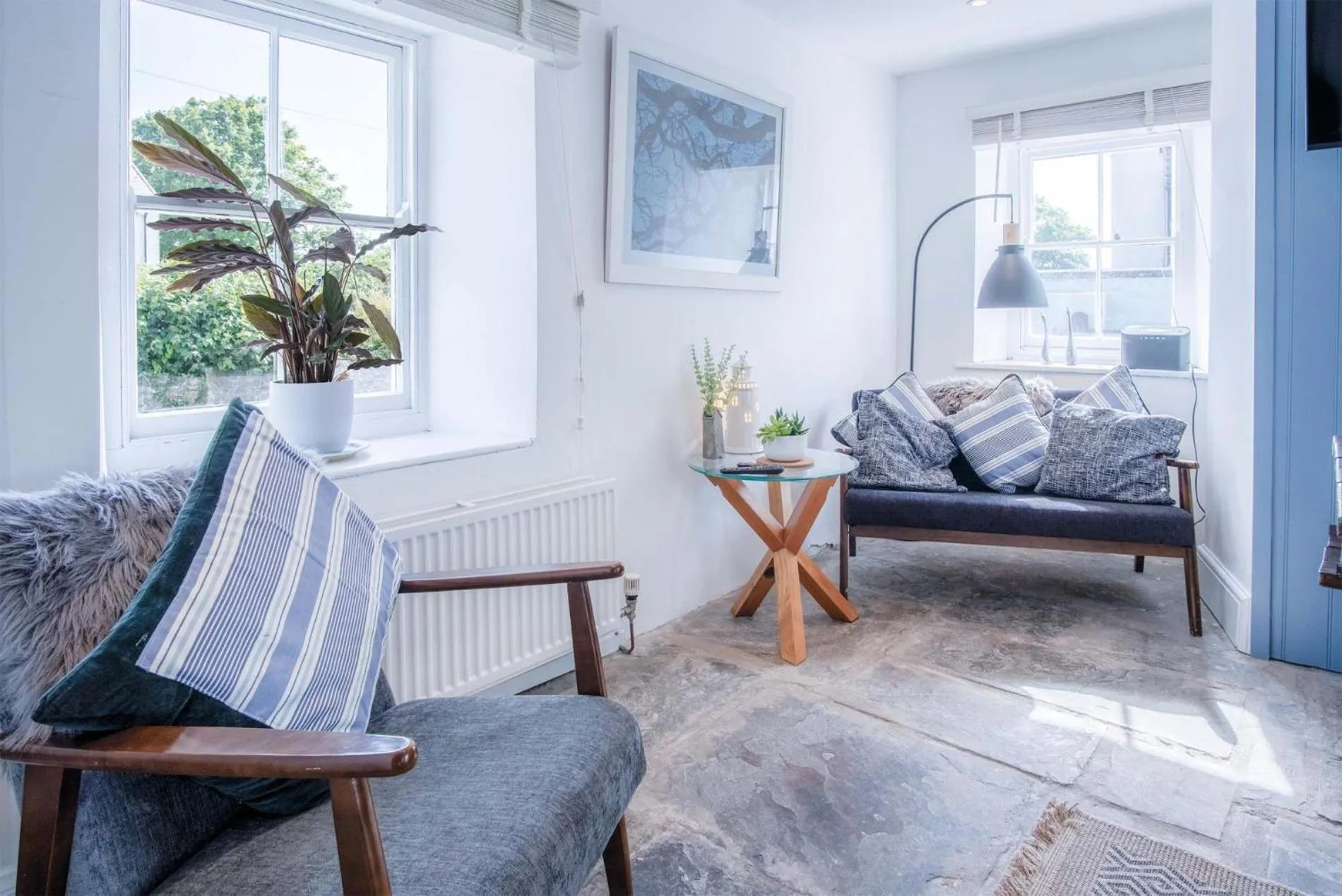 Floor plan in Angle Adventures - 4 Bedroom Cottage - Angle