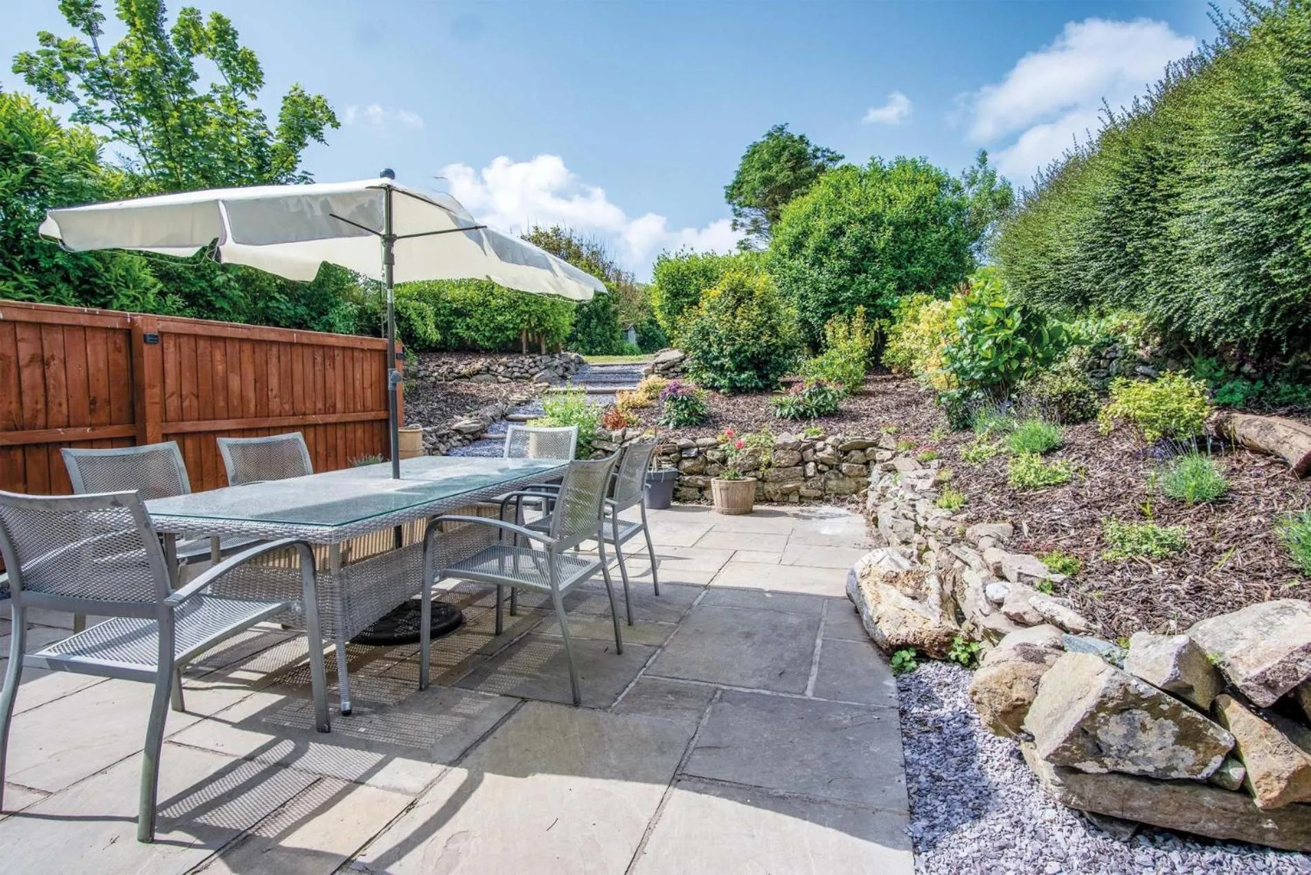 Floor plan in Angle Adventures - 4 Bedroom Cottage - Angle