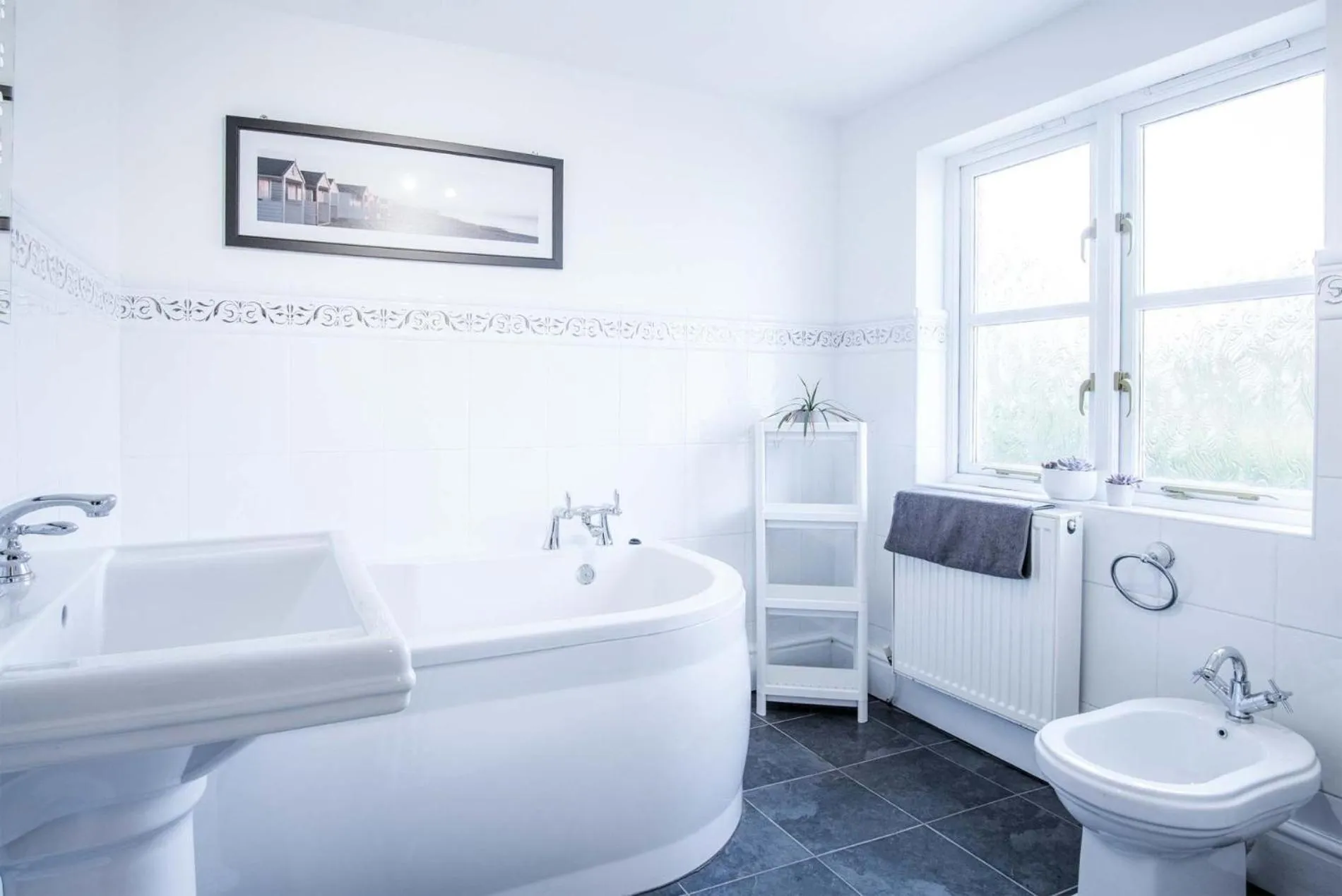 Floor plan in Angle Adventures - 4 Bedroom Cottage - Angle