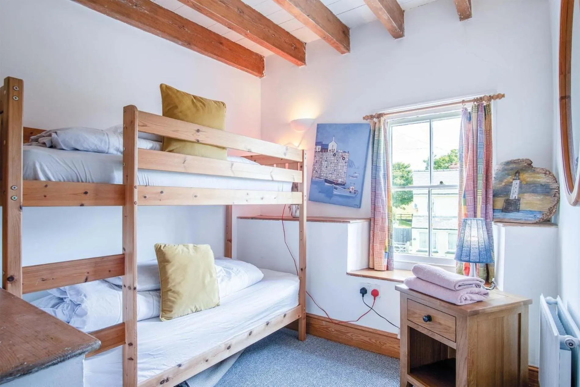 Floor plan, Bed in Angle Adventures - 4 Bedroom Cottage - Angle