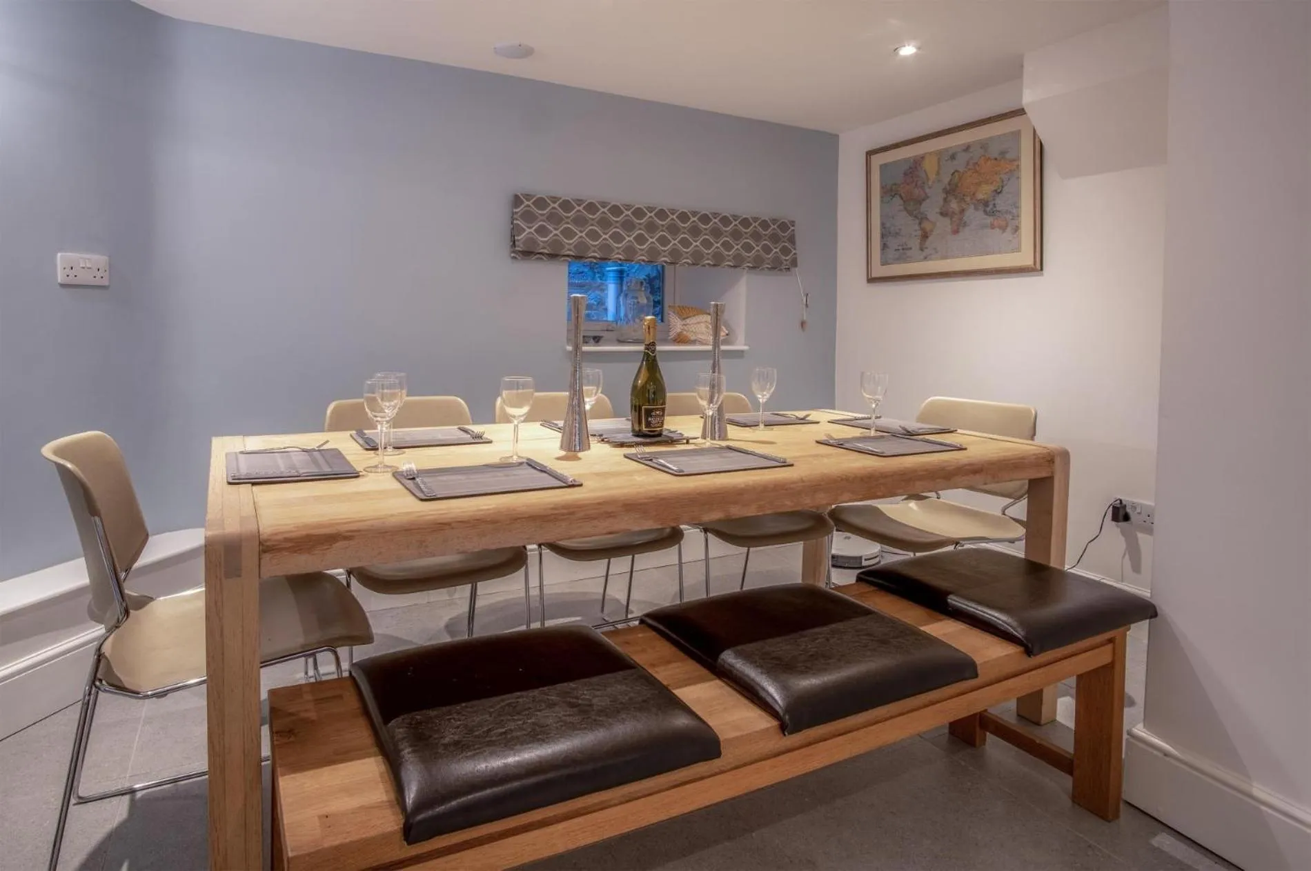 Floor plan in Caleb's Cottage - 4 Bedroom Cottage - Solva