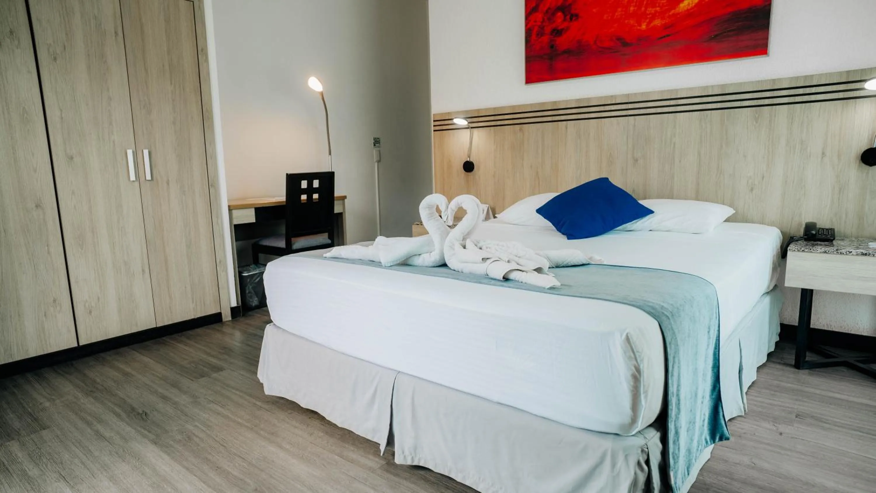 Bed in Hotel Mar Azul