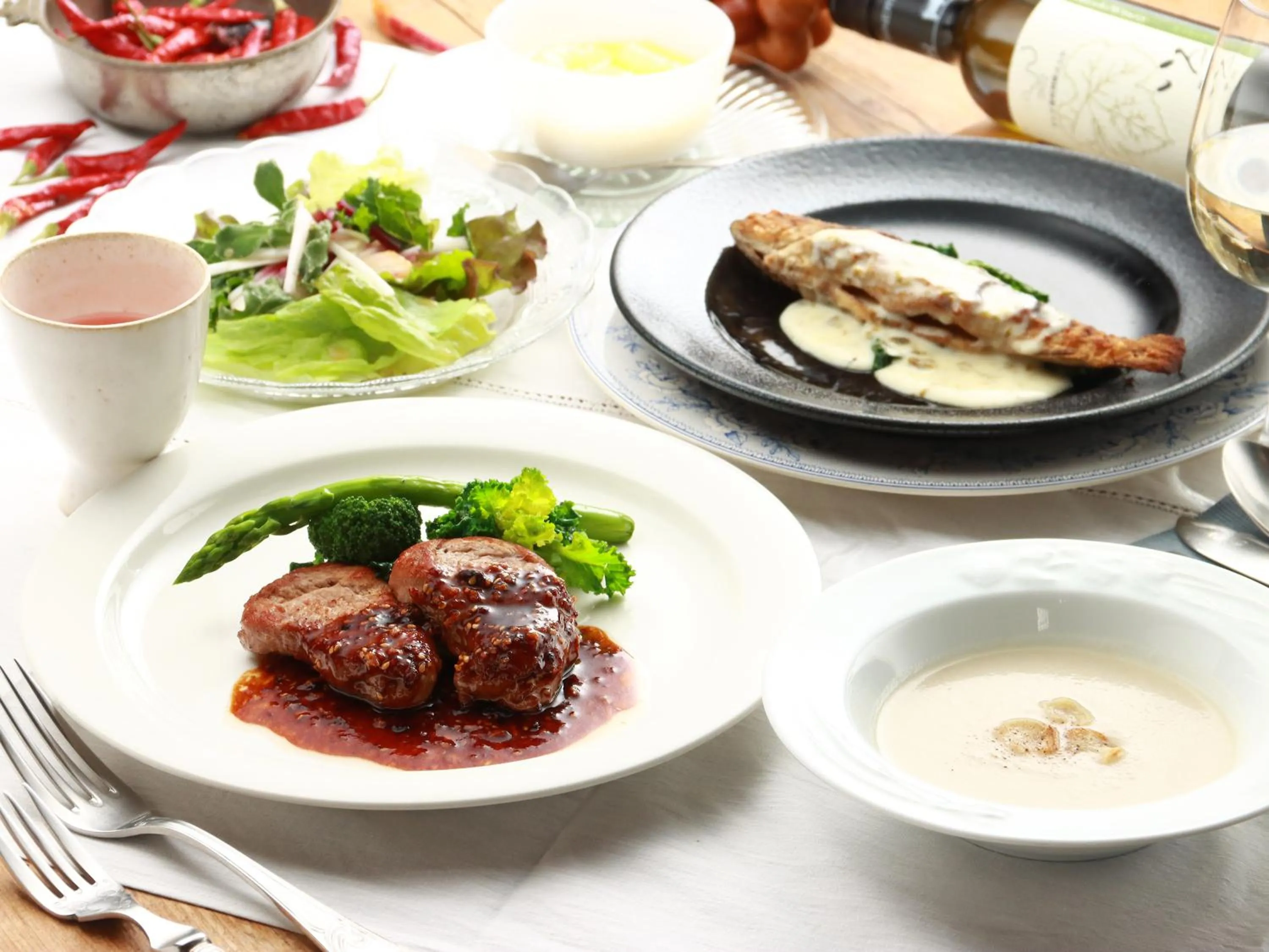 Food in Country Inn Orchard House