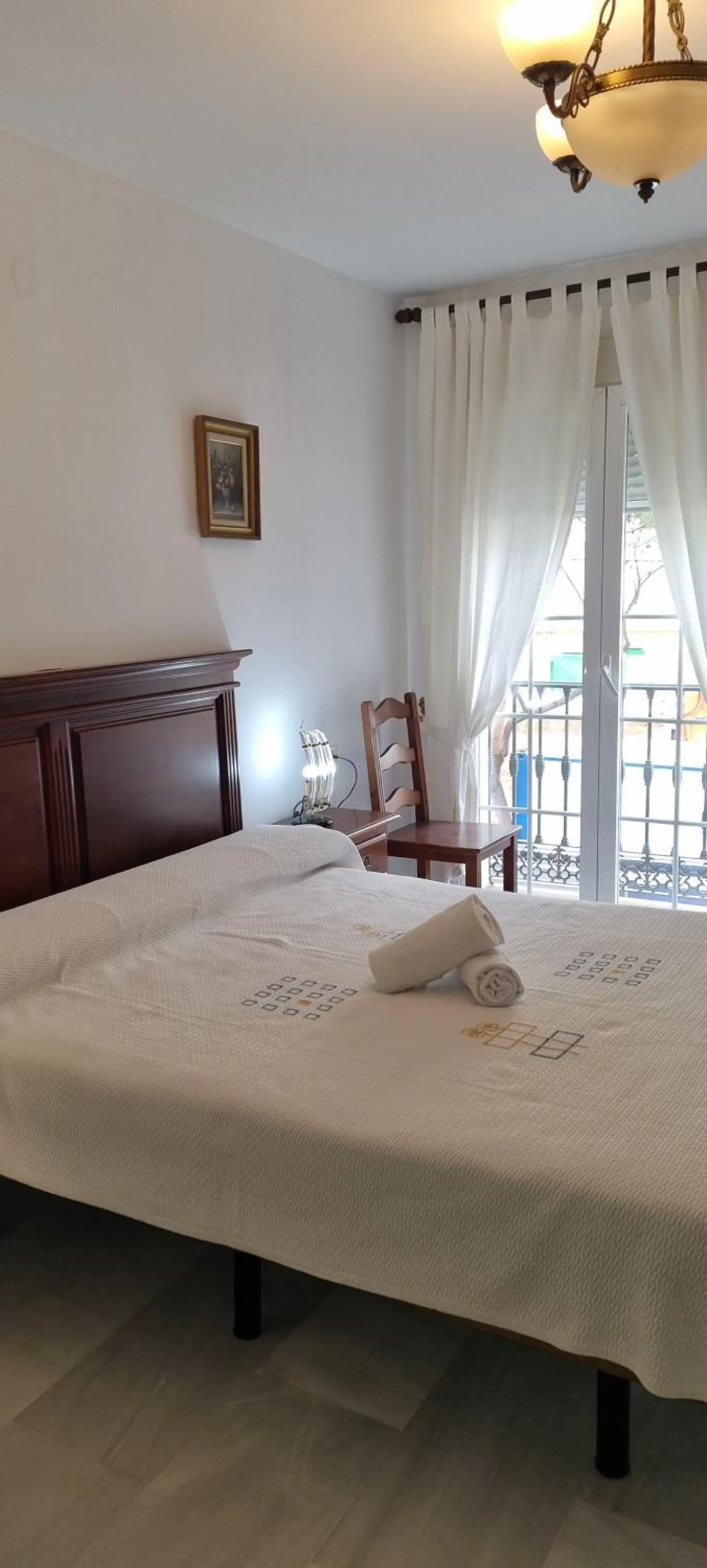 Bed in Hotel La Morena