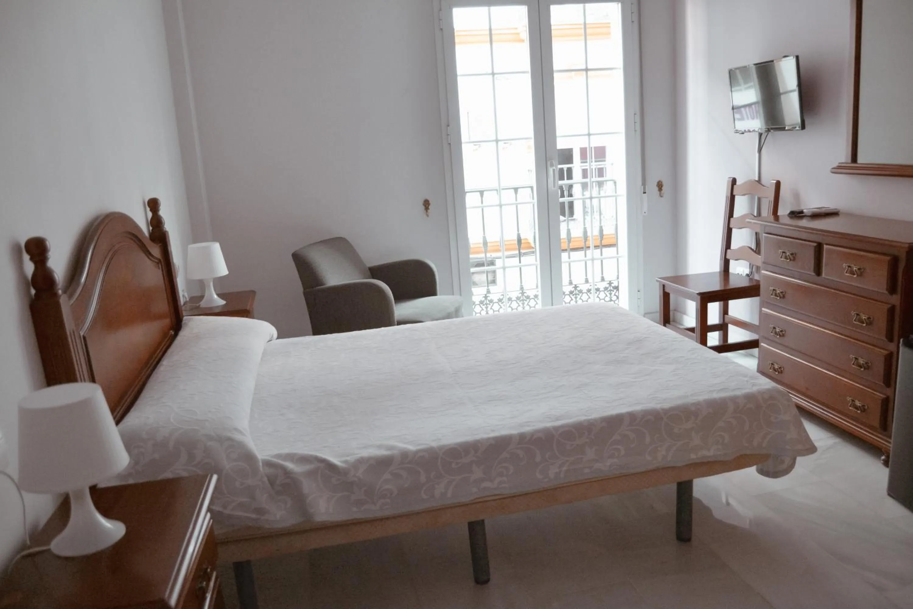 Bed in Hotel La Morena