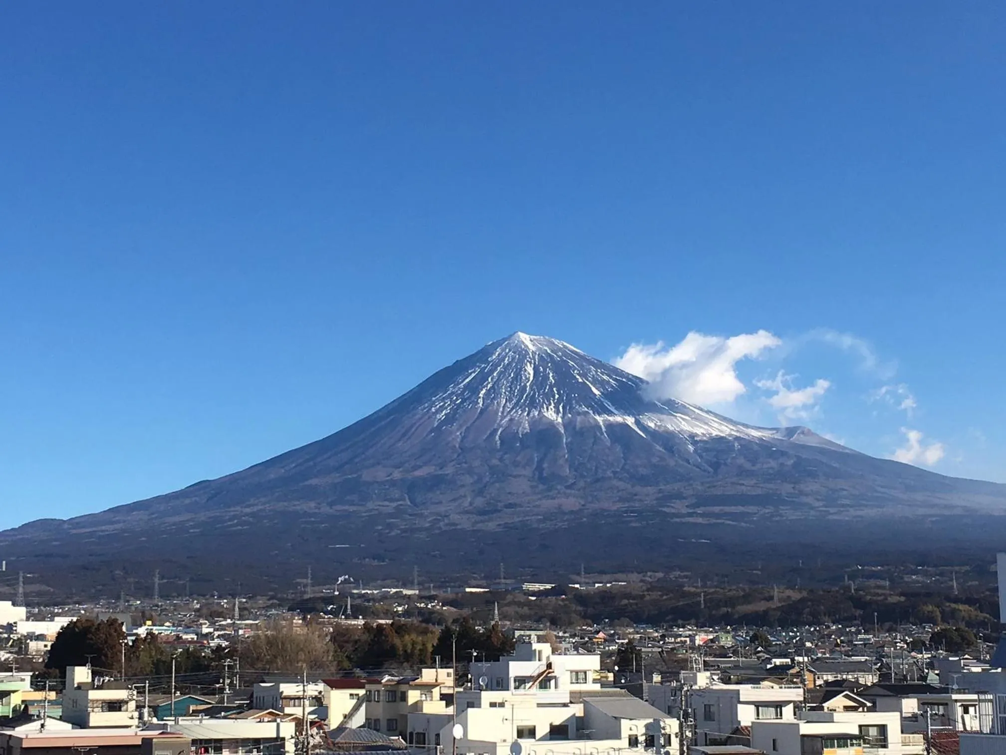 Mountain view in Fujinomiya Fujikyu Hotel