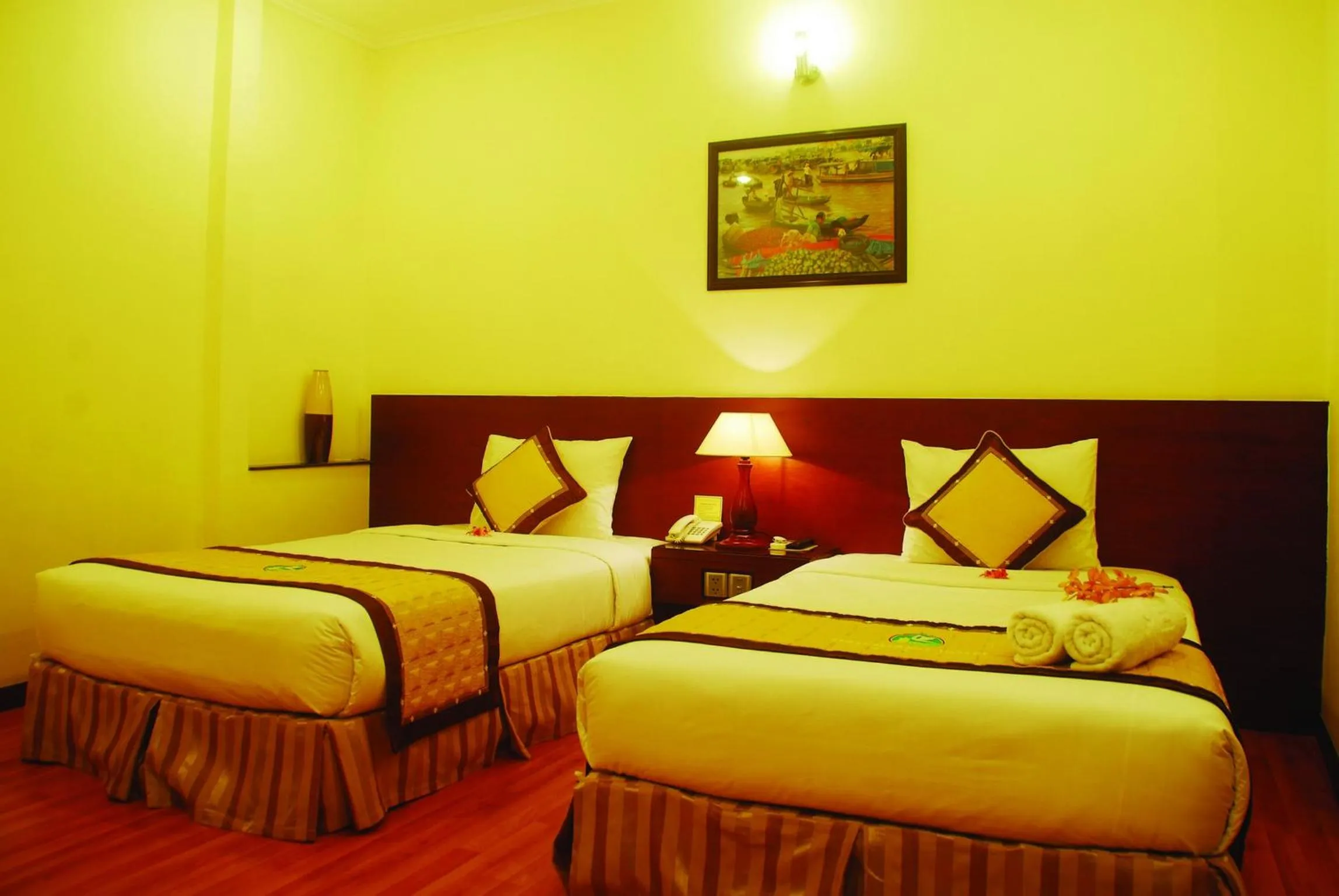 bunk bed, Bed in Hau Giang Hotel