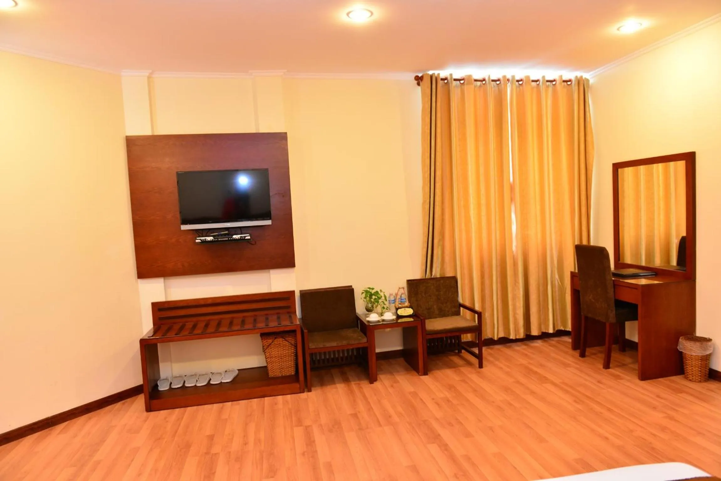 Seating area in Hau Giang Hotel