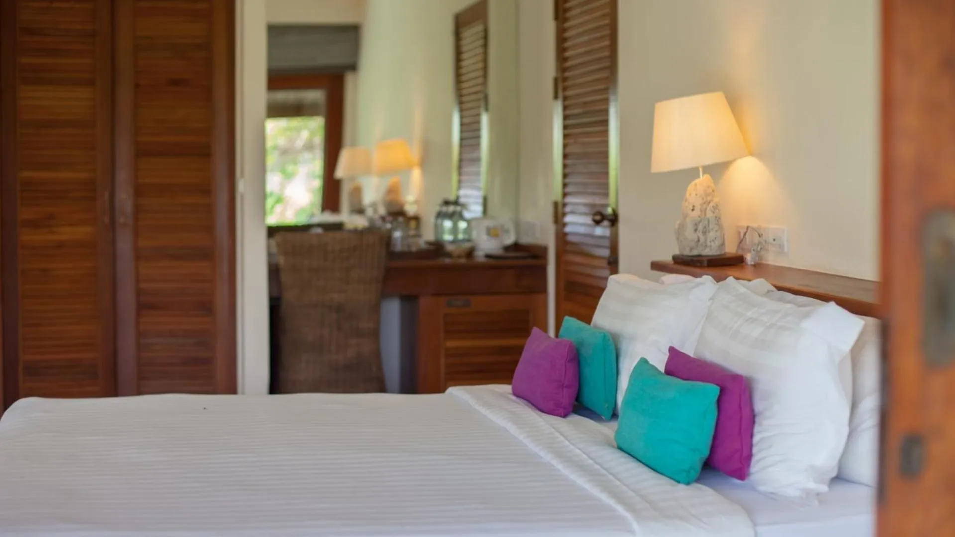 Bed in Sea Dance Resort