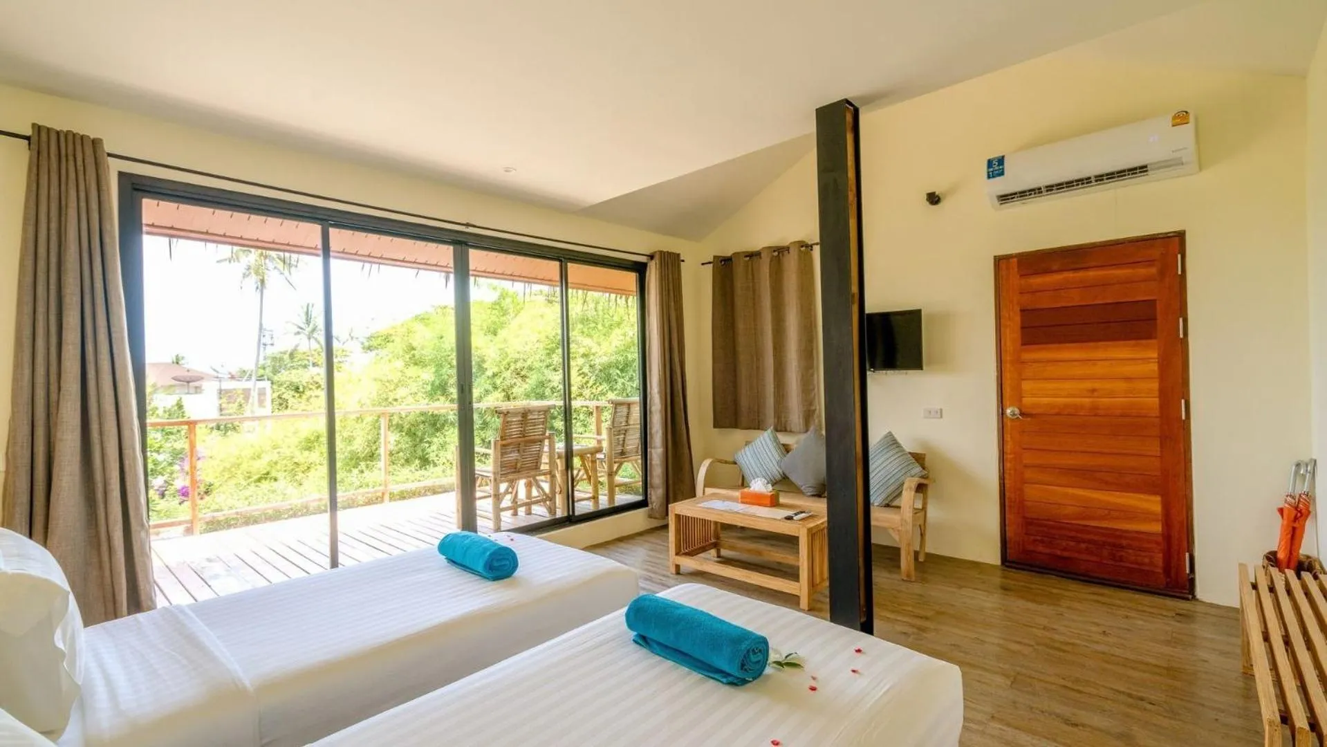 Bed in Sea Dance Resort