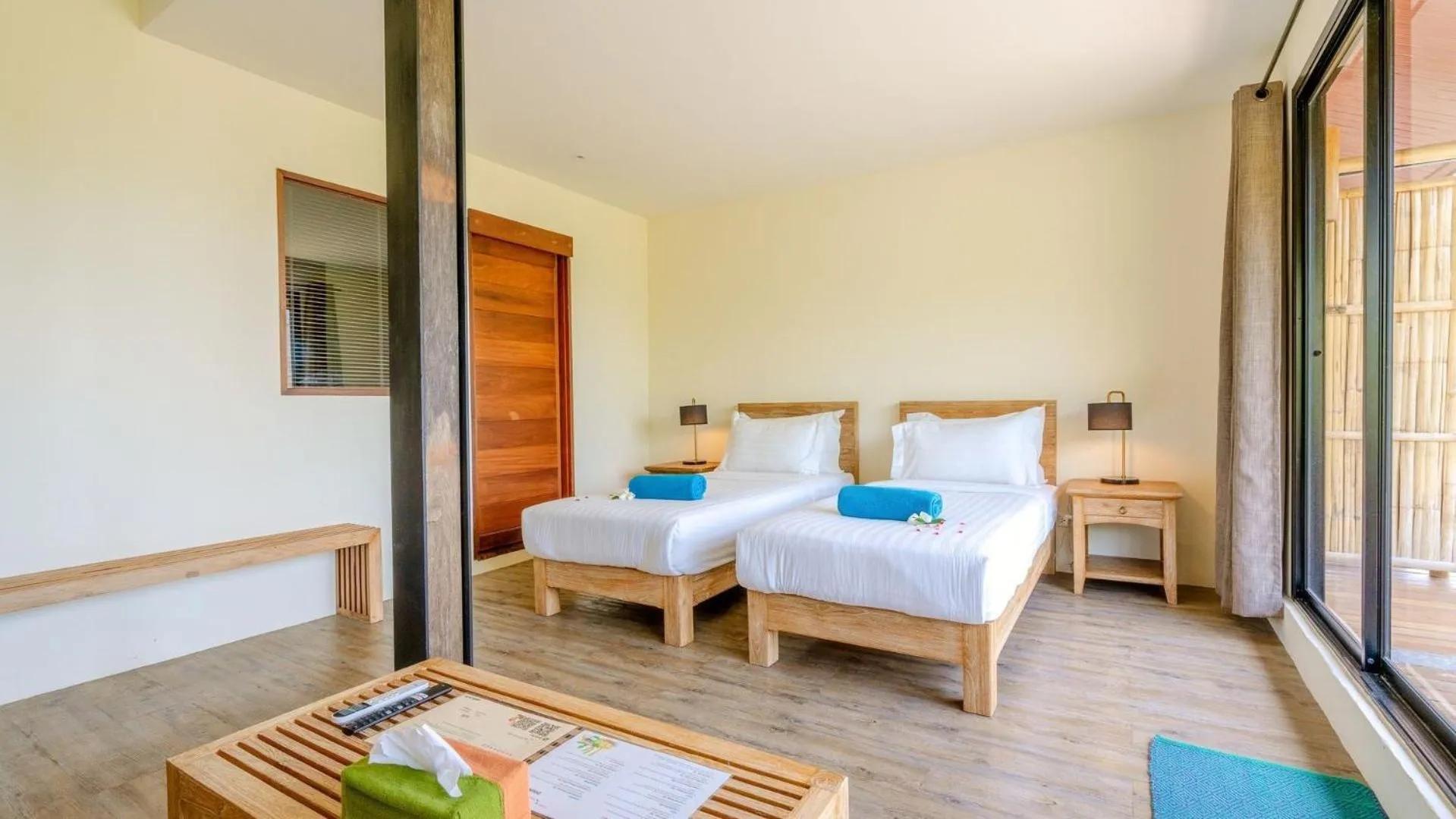 Bed in Sea Dance Resort