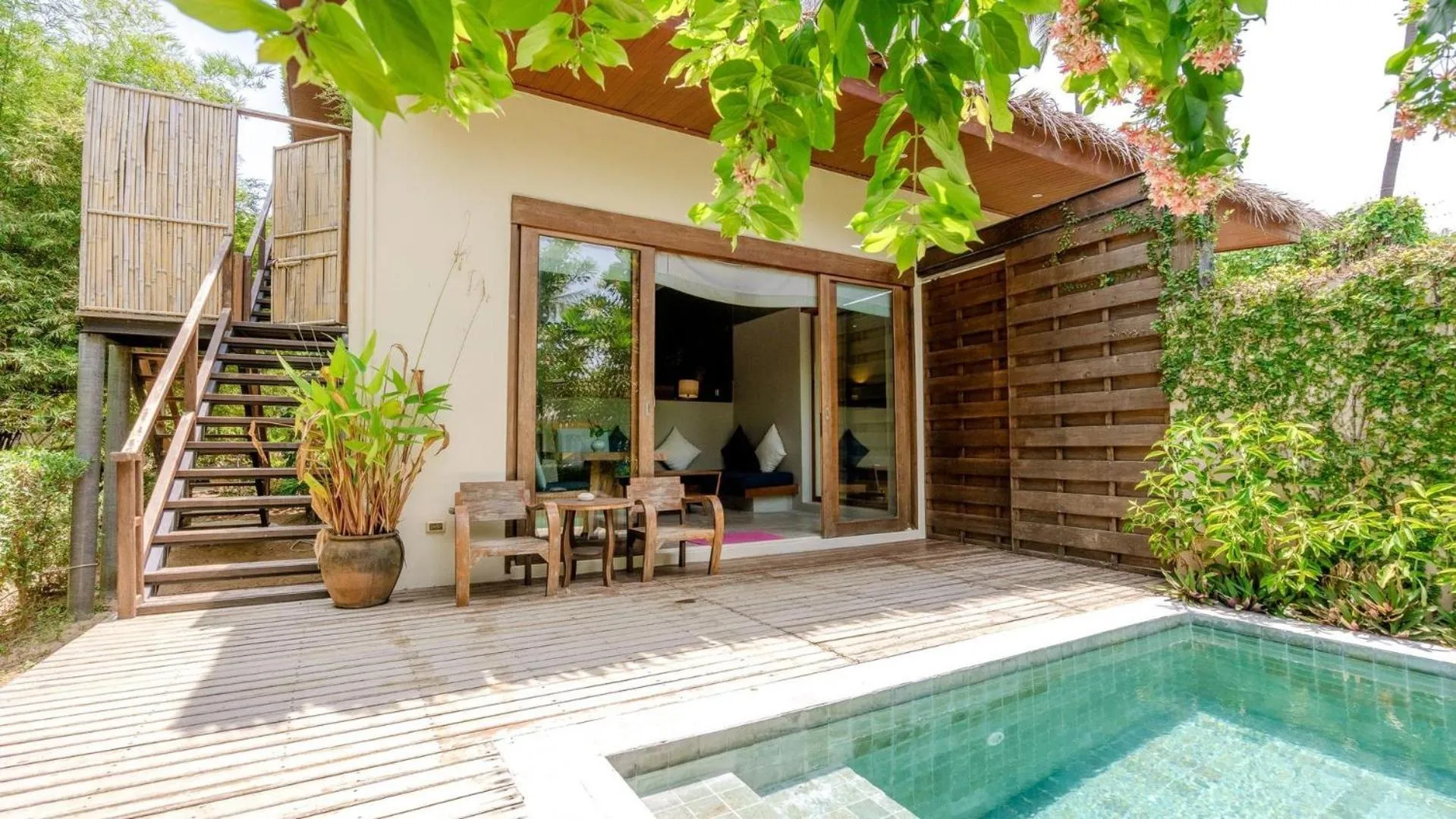 Pool view in Sea Dance Resort