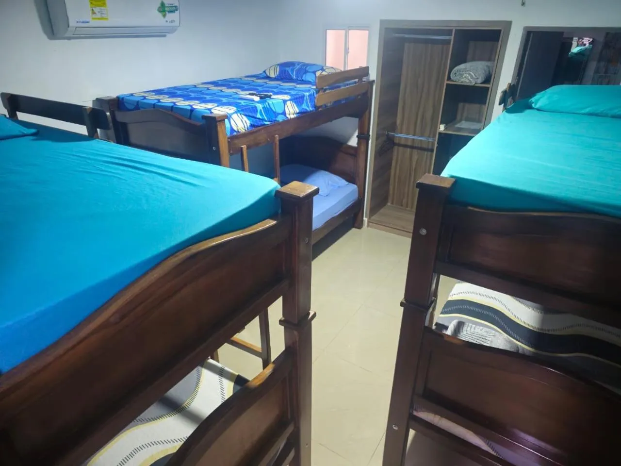 Bed in Apartaestudios Galanni