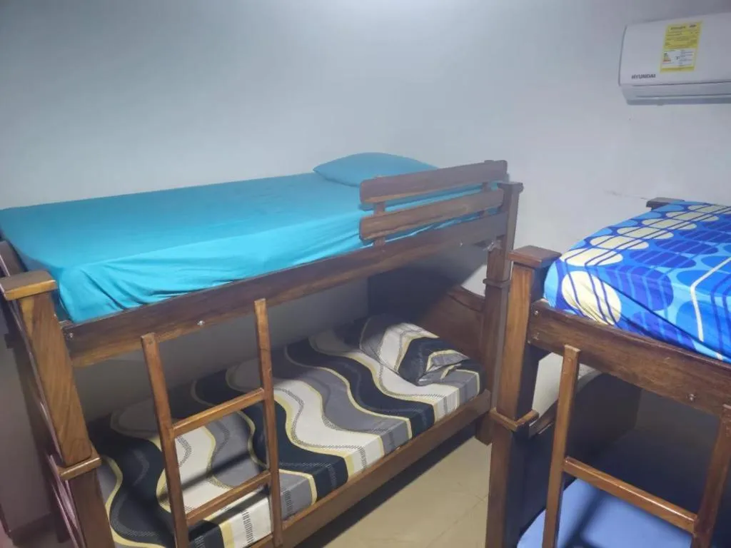 Bed in Apartaestudios Galanni