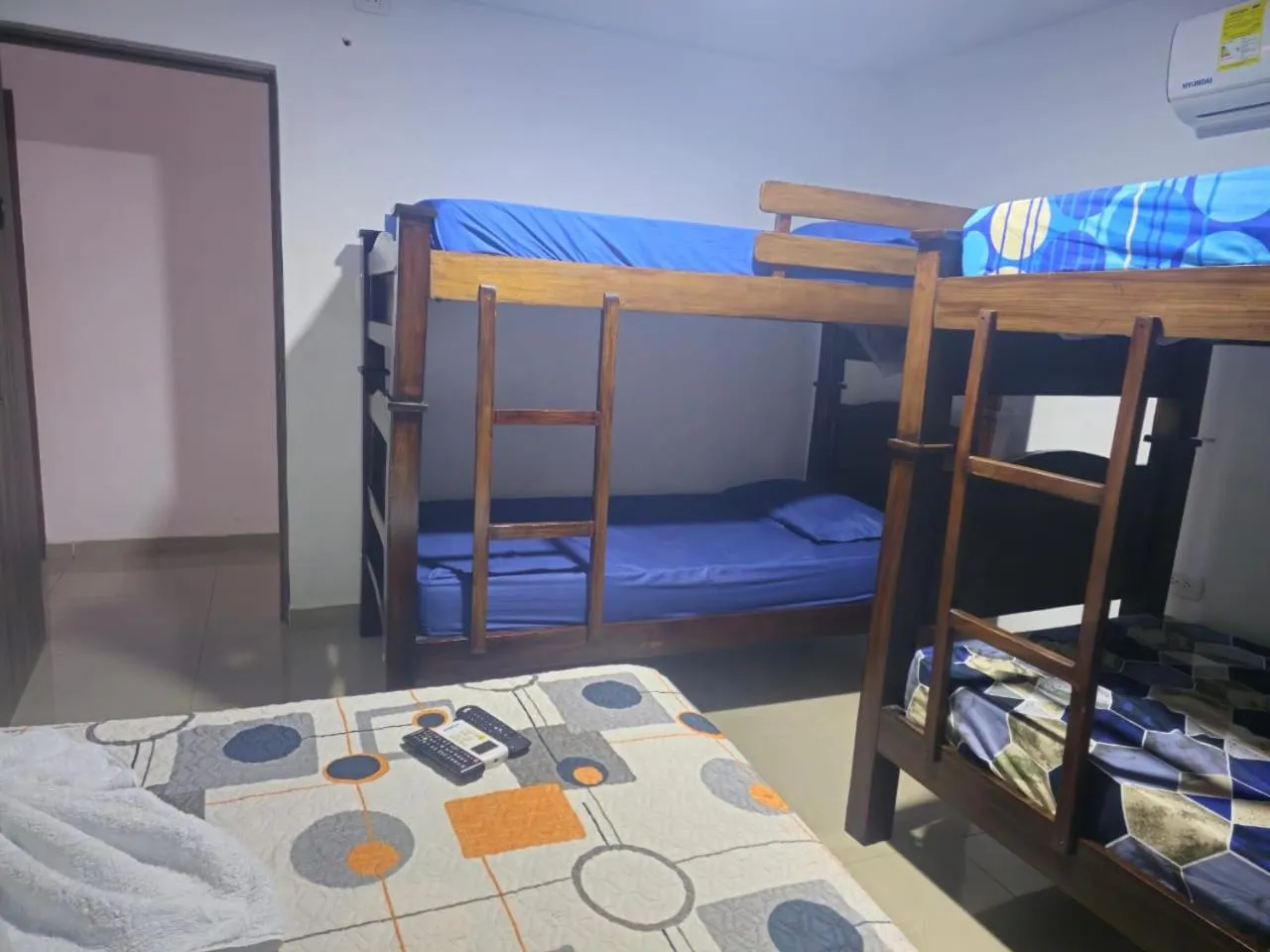 Bed in Apartaestudios Galanni