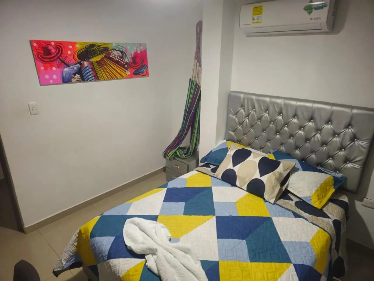 Bed in Apartaestudios Galanni