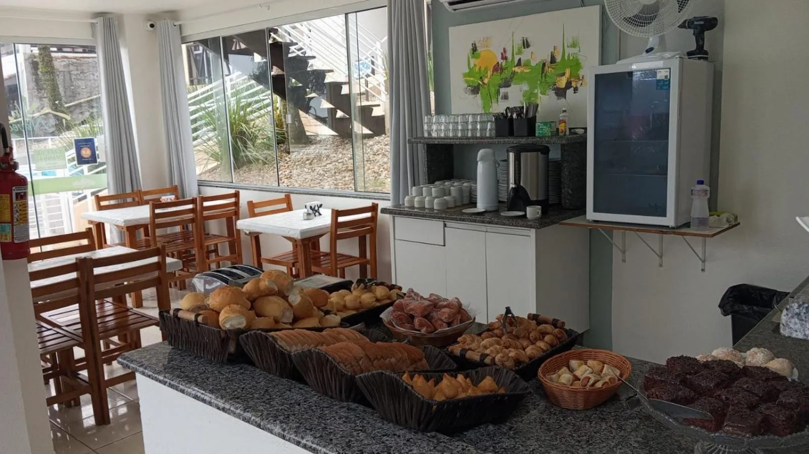 Breakfast in Pousada Vila do Navegante