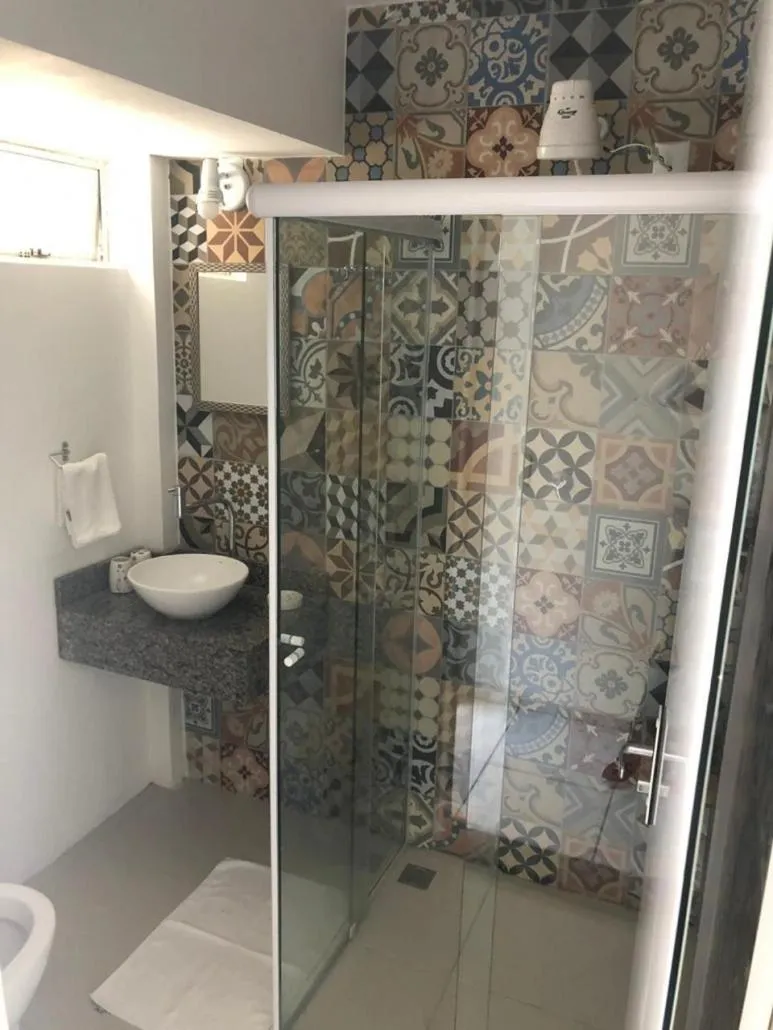 Shower in Pousada Vila do Navegante