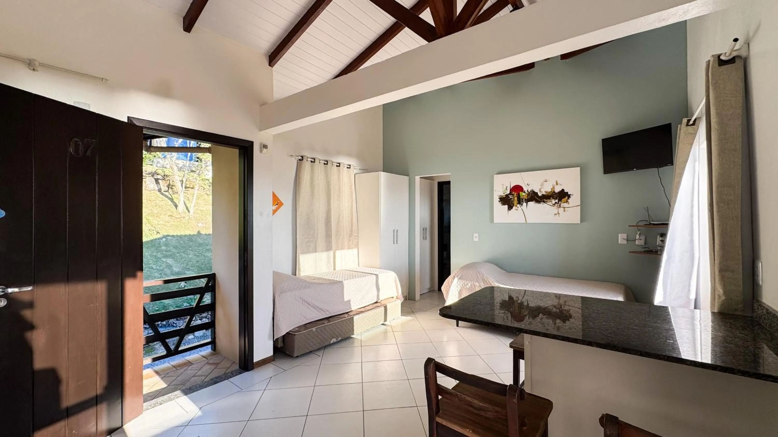 Bedroom, Bed in Pousada Vila do Navegante