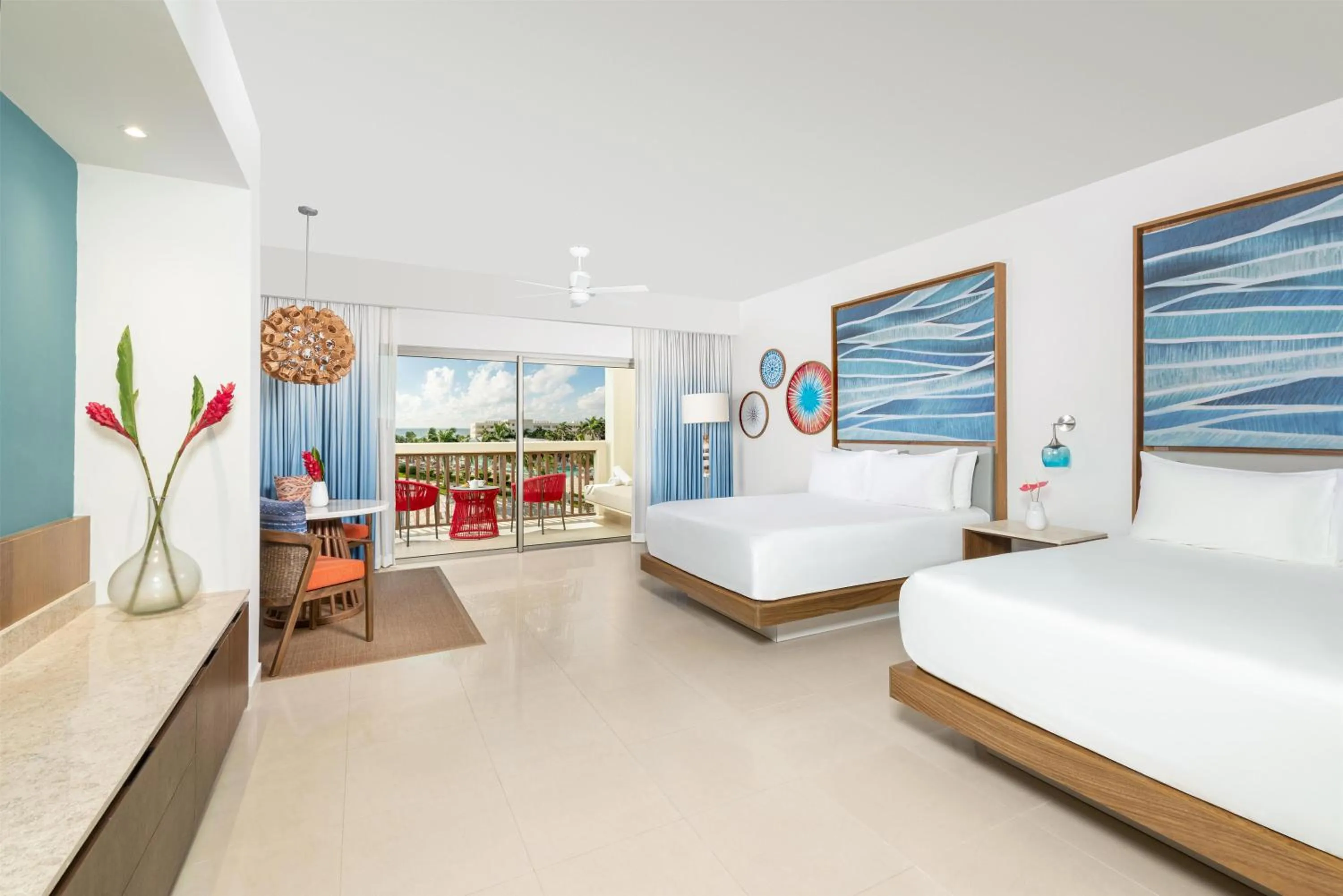 Photo of the whole room, Bed in Dreams Puerto Morelos Resort & Spa - All Inclusive