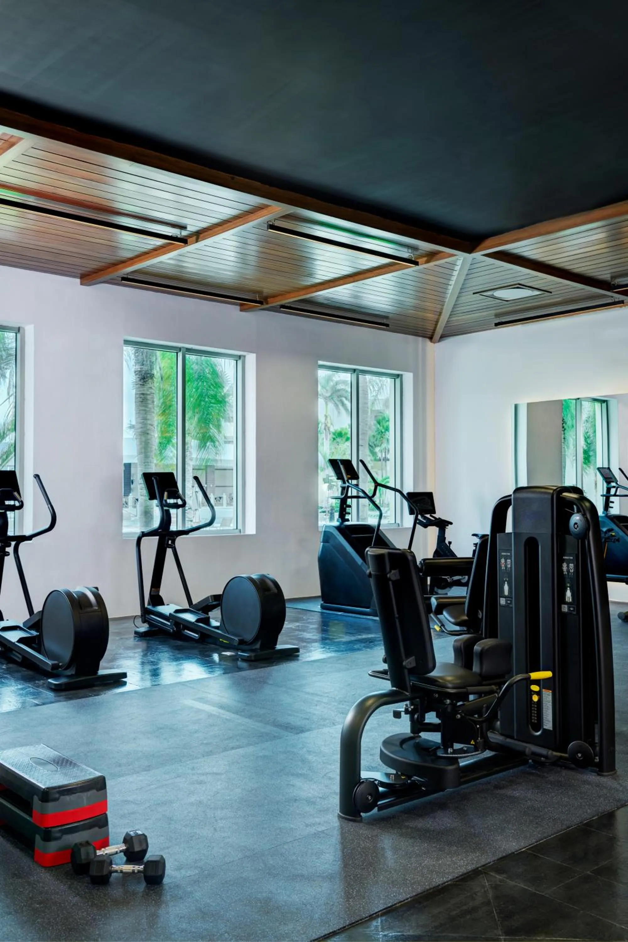 Fitness centre/facilities in Dreams Puerto Morelos Resort & Spa - All Inclusive