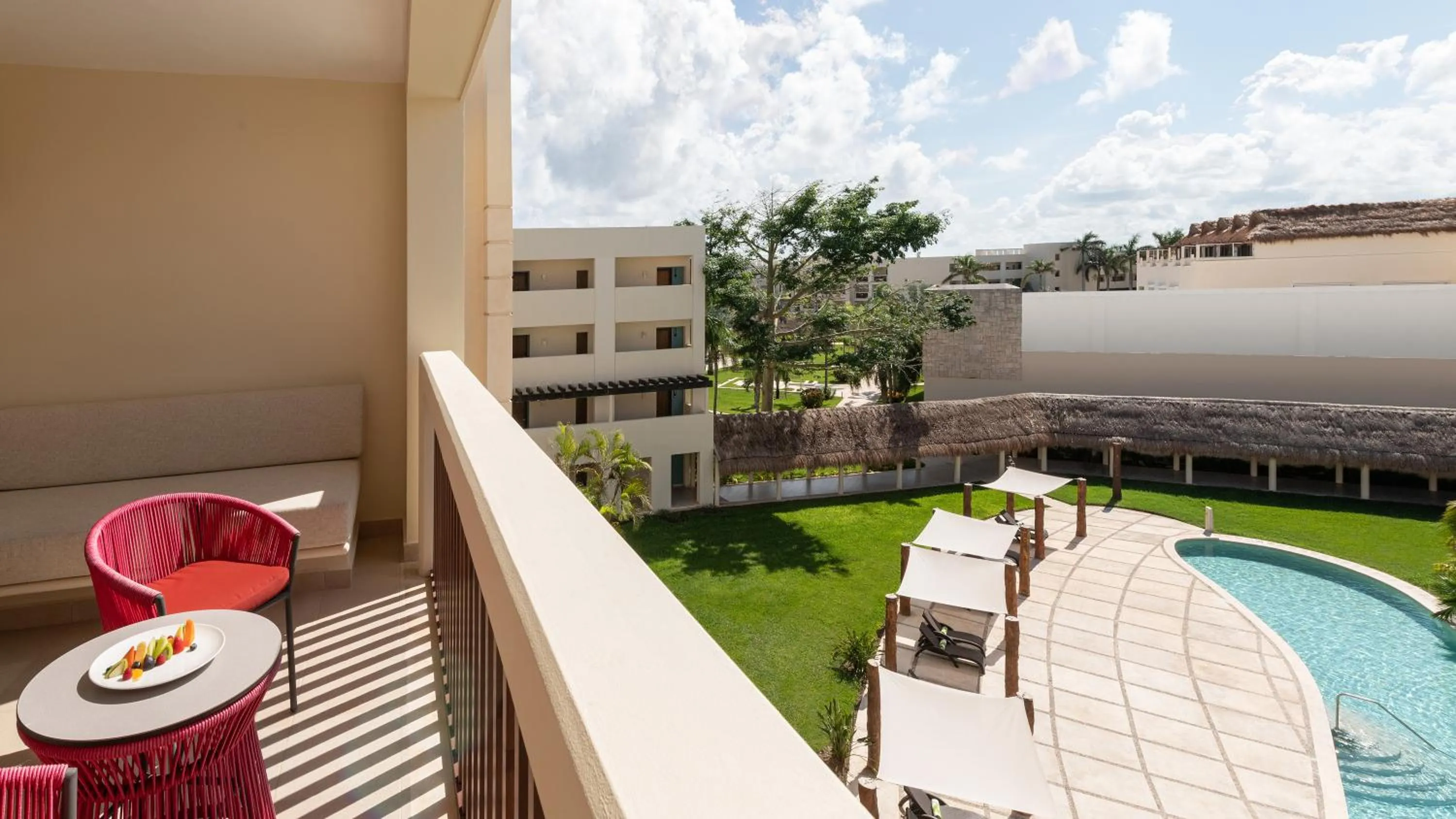 Balcony/Terrace in Dreams Puerto Morelos Resort & Spa - All Inclusive