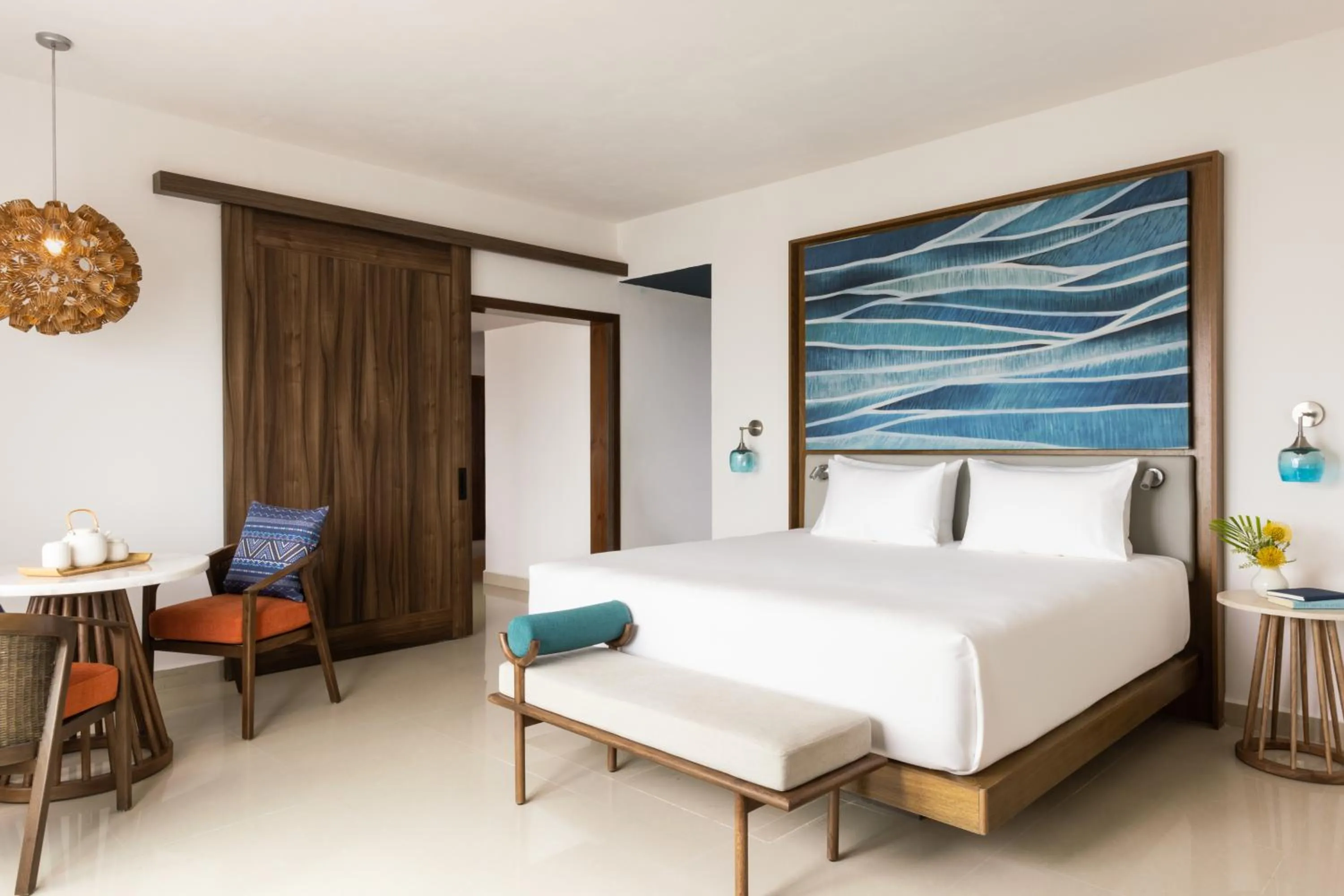 Bed in Dreams Puerto Morelos Resort & Spa - All Inclusive