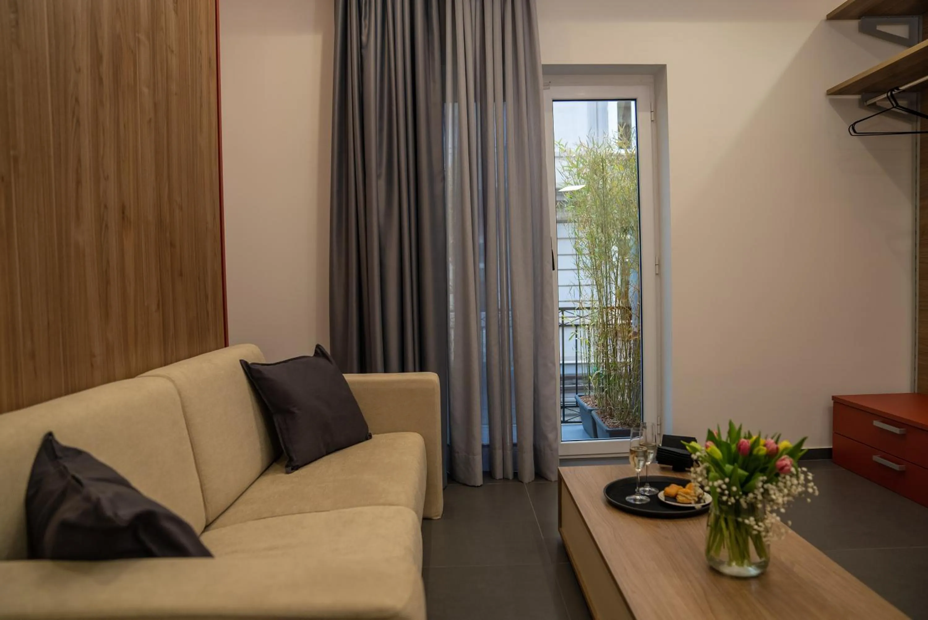 Living room in Hart Boutique Hotel