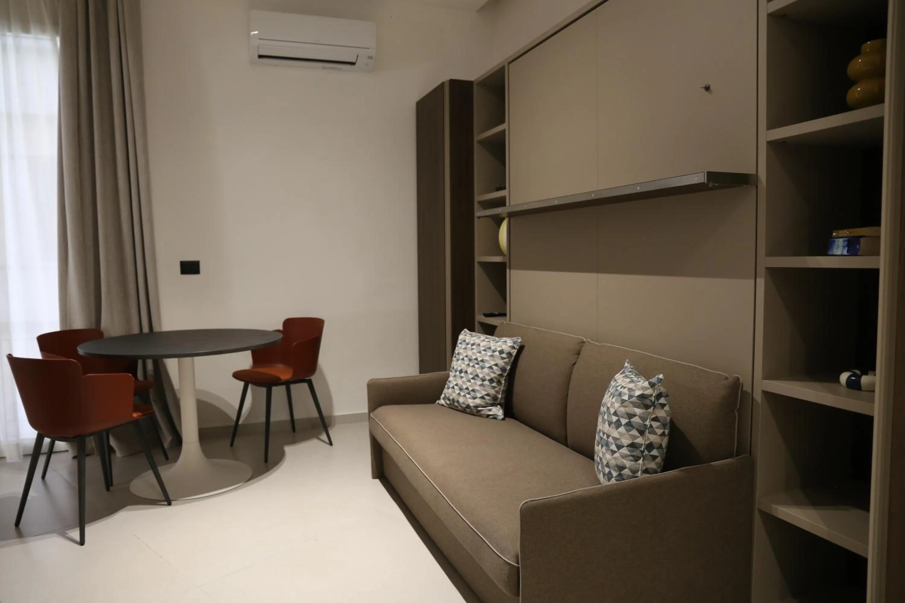 Seating area in Hart Boutique Hotel