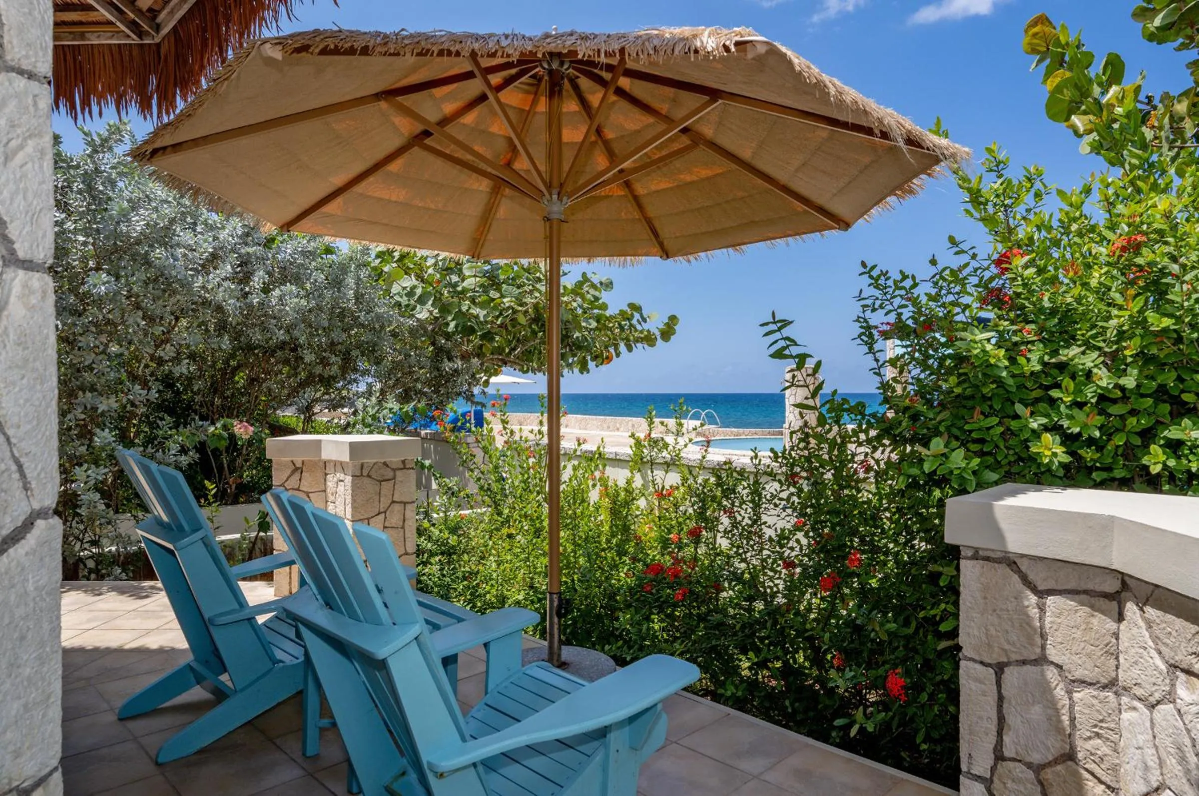 Balcony/Terrace in Ocean Cliff Hotel Negril Limited - Adults Only
