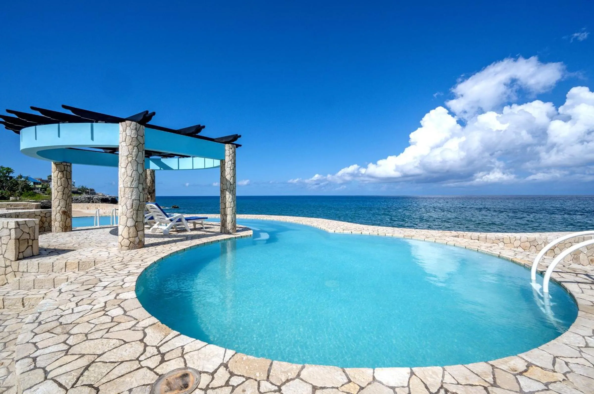 Pool view in Ocean Cliff Hotel Negril Limited - Adults Only