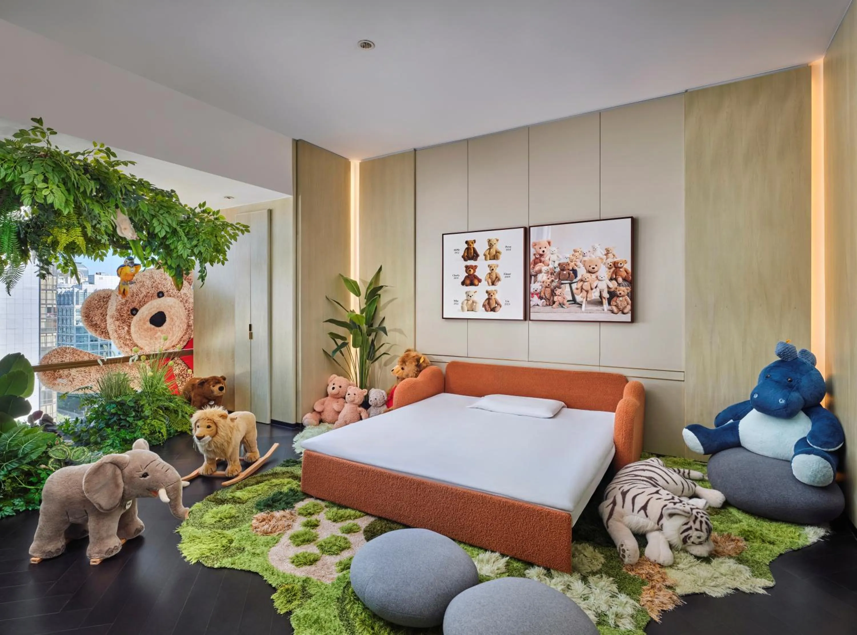 Bed in Waldorf Astoria Beijing