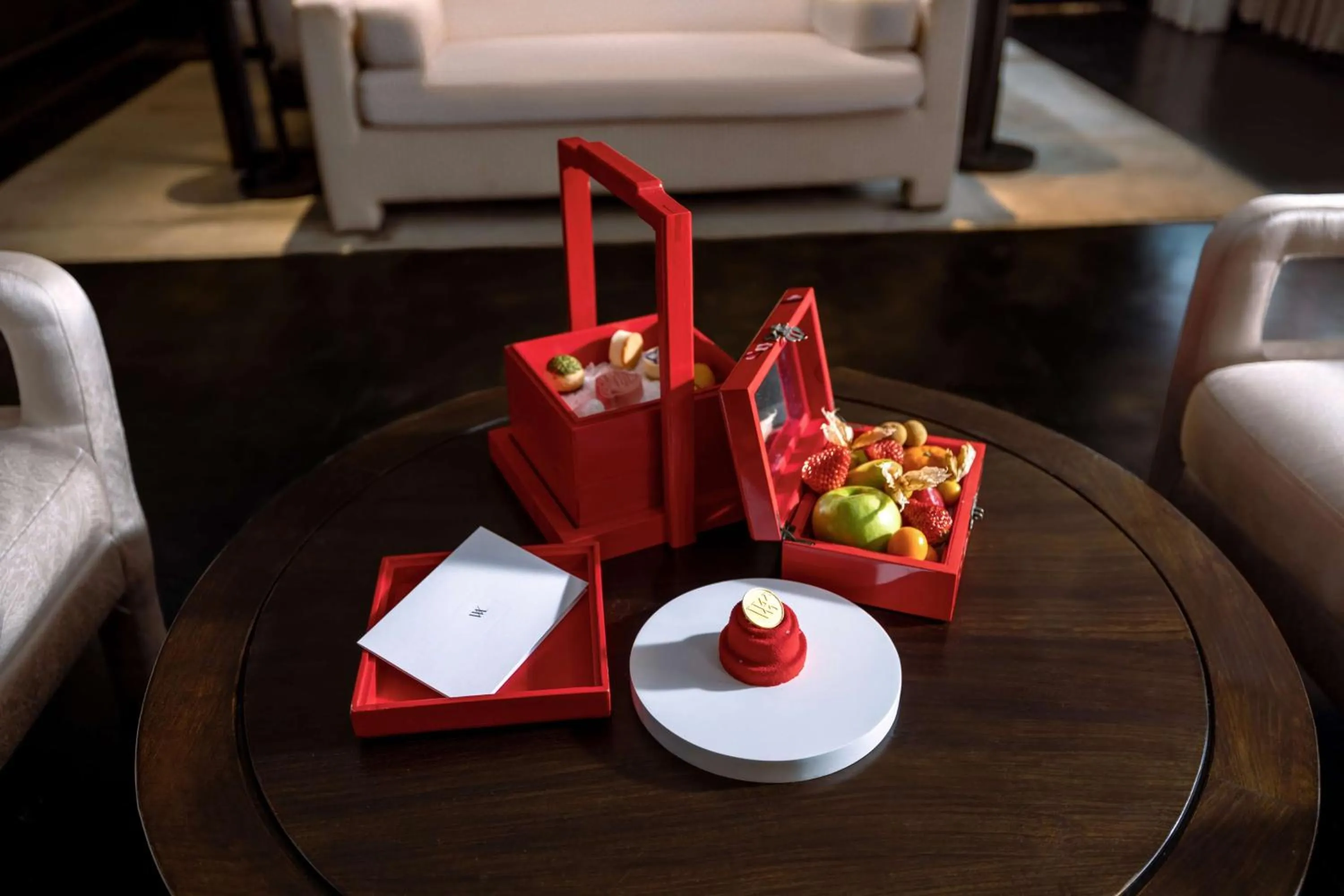 Living room in Waldorf Astoria Beijing