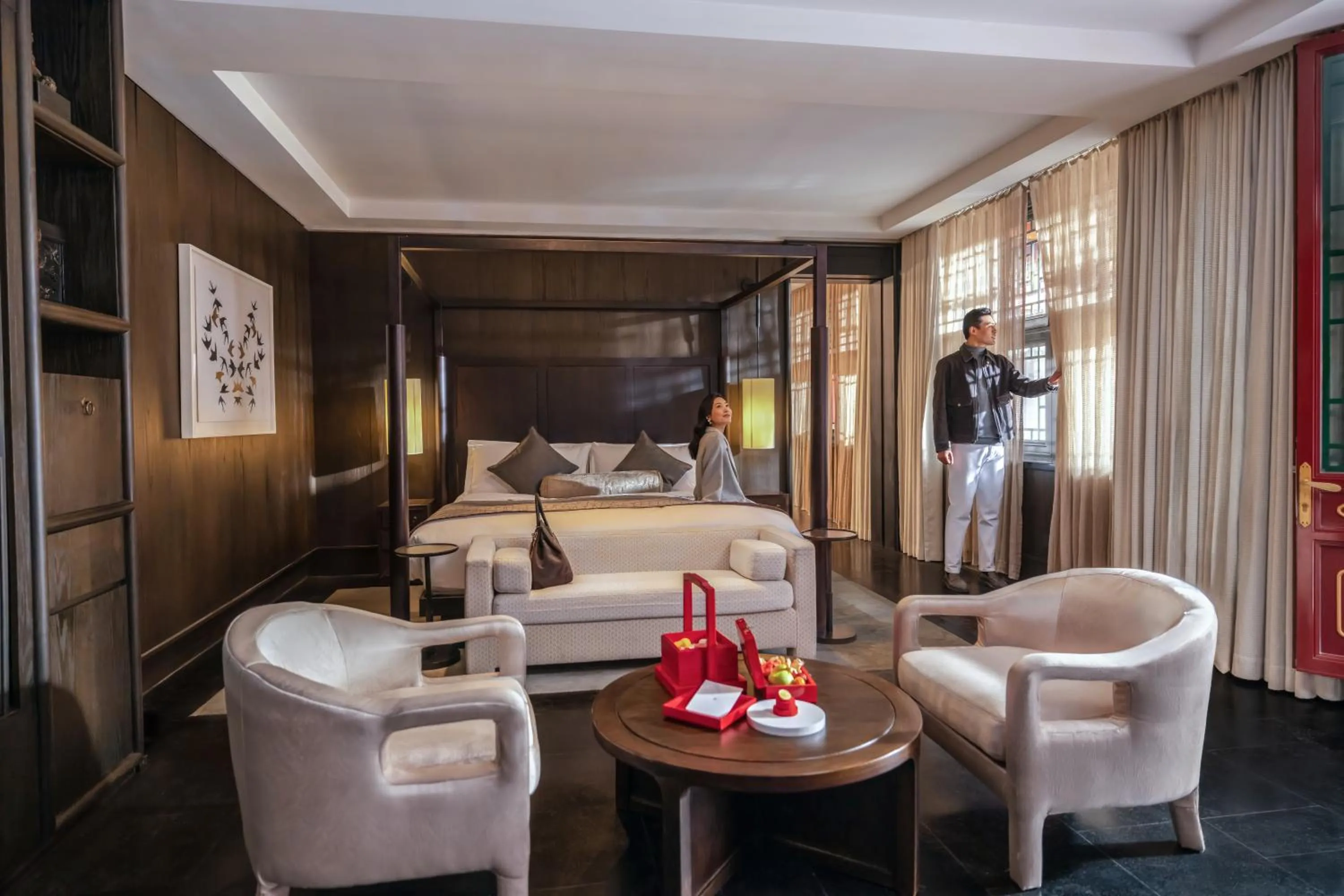 Bed in Waldorf Astoria Beijing