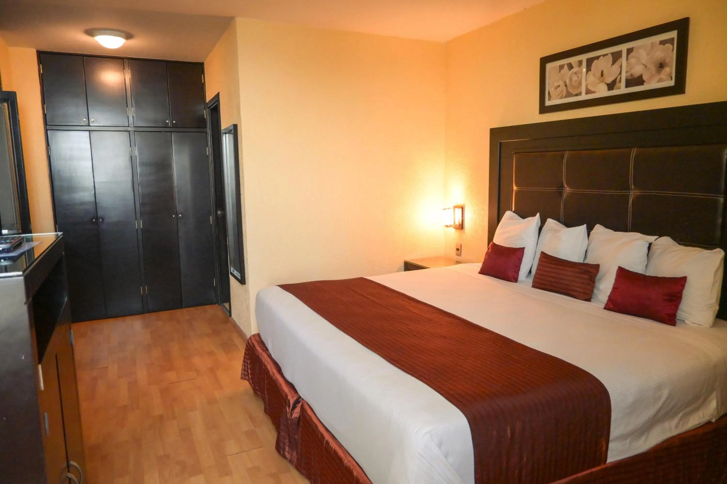 Bed in Hotel Santa Irene Guadalajara